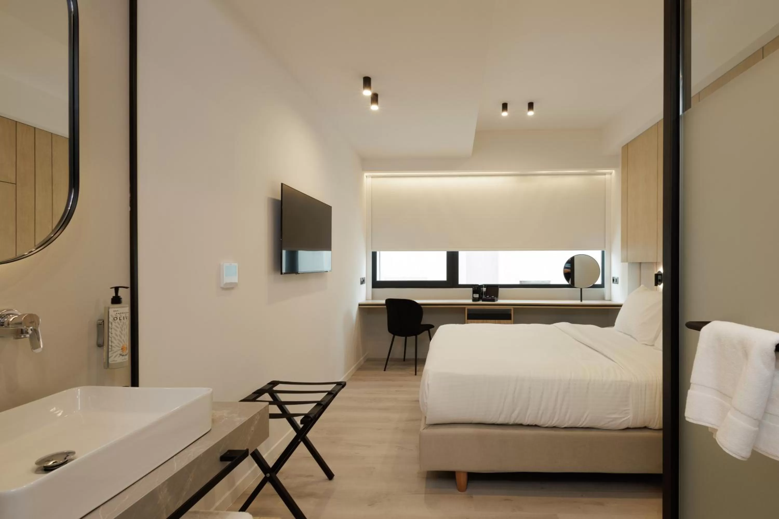 Bed in Hilton Garden Inn Athens Syggrou Avenue