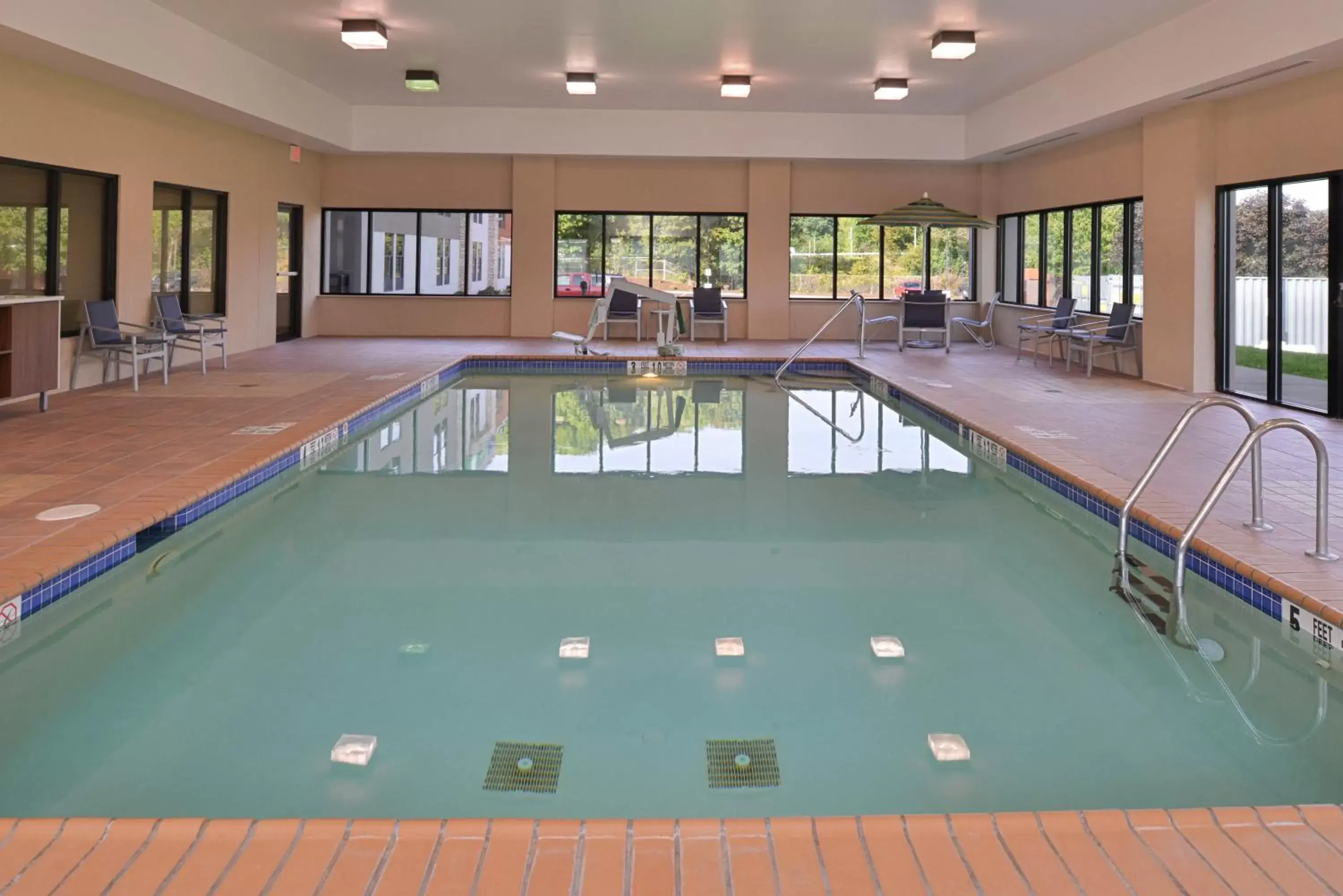 Swimming Pool in Holiday Inn Express Olean, an IHG Hotel