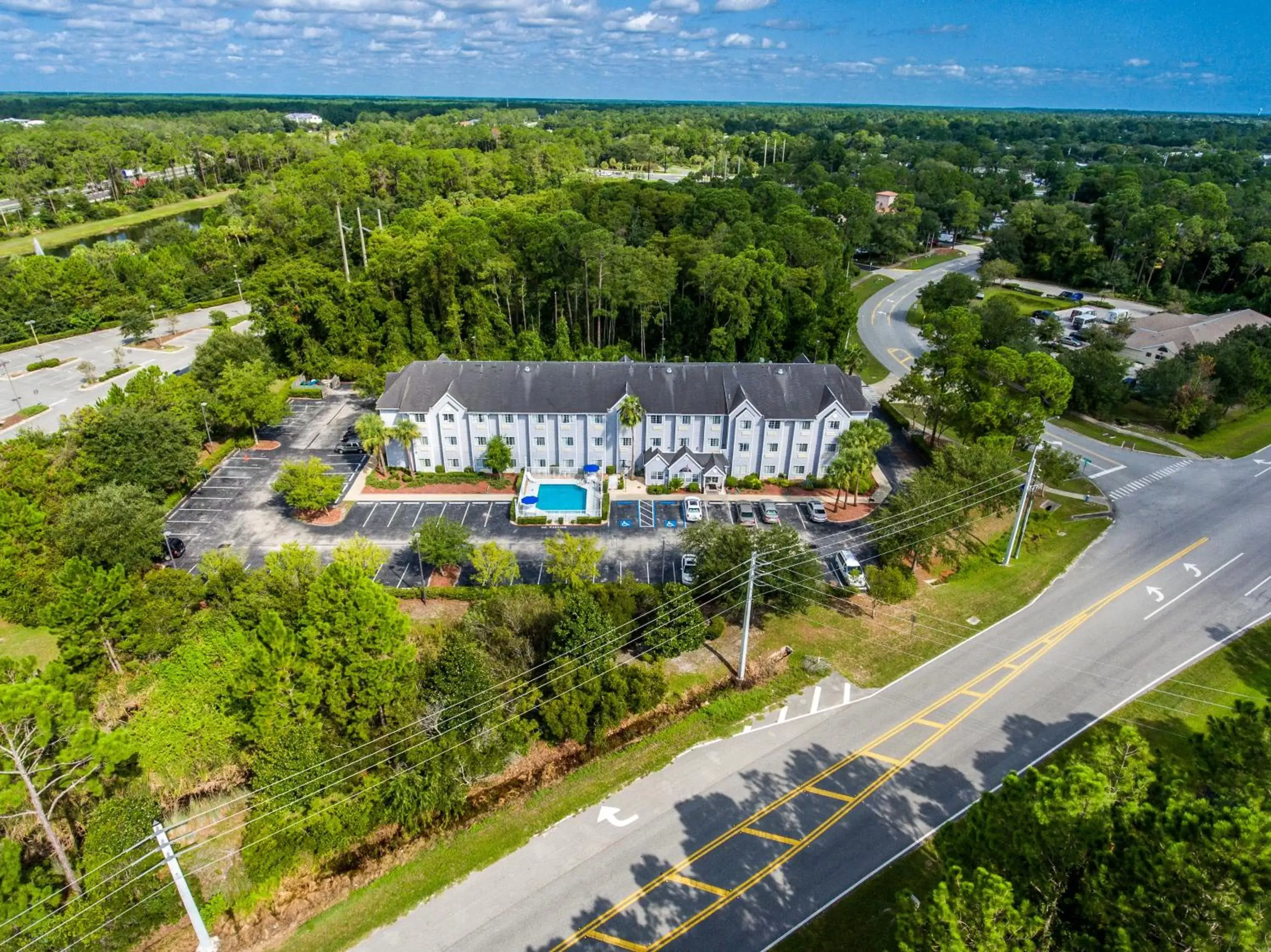 Property building, Bird's-eye View in Microtel Inn & Suites by Wyndham Palm Coast I-95