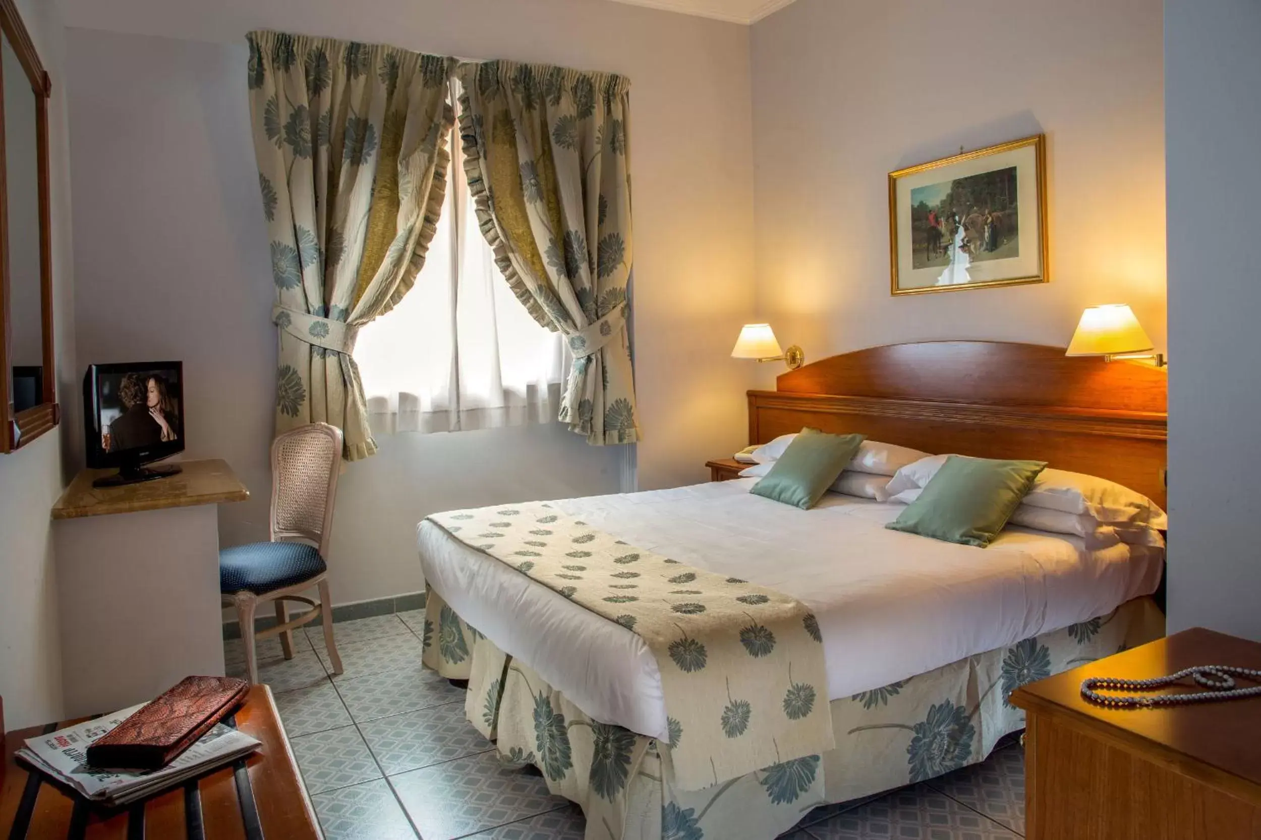 Bed in Marini Park Hotel