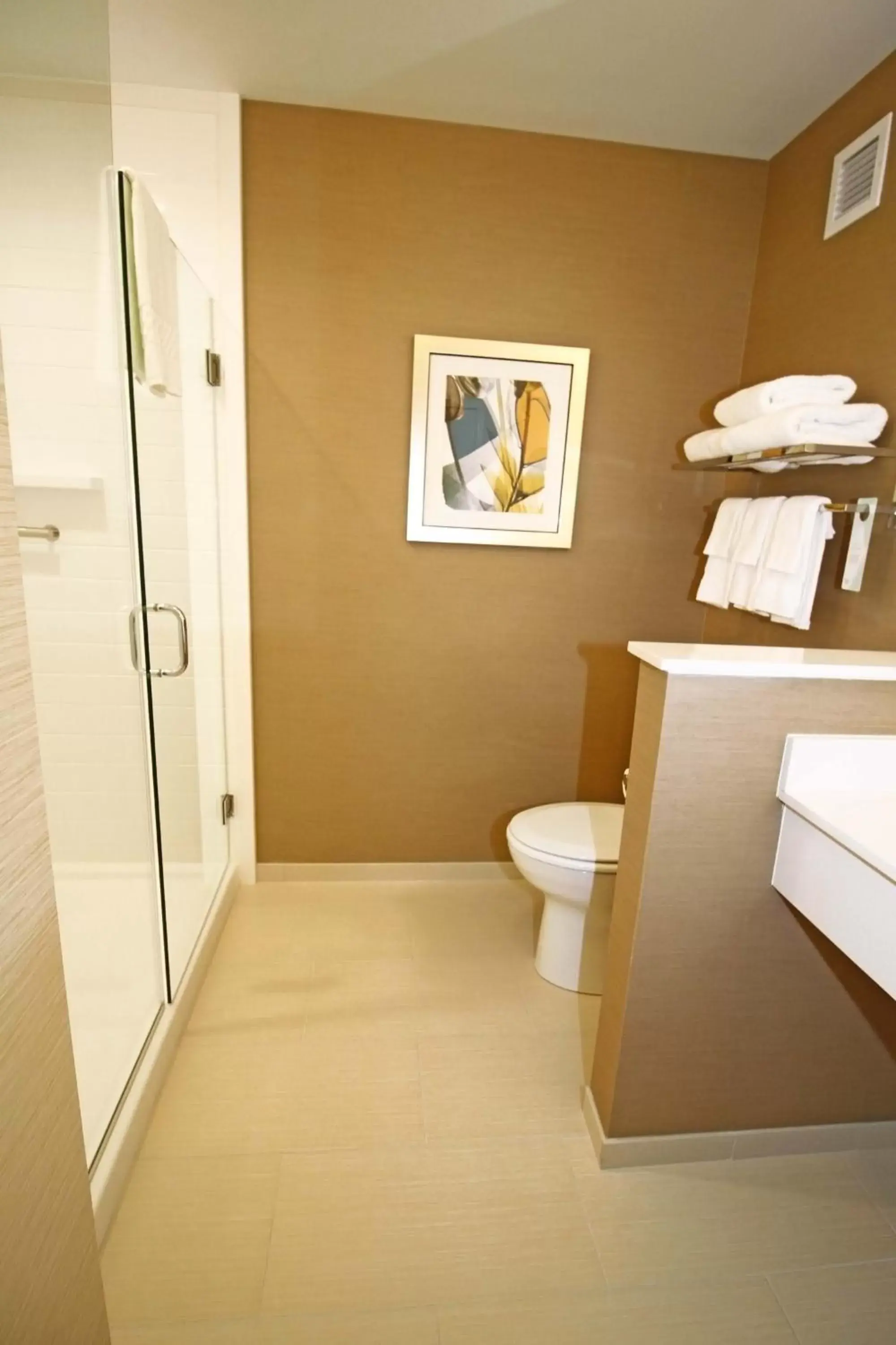 Shower, Bathroom in Fairfield Inn & Suites by Marriott London