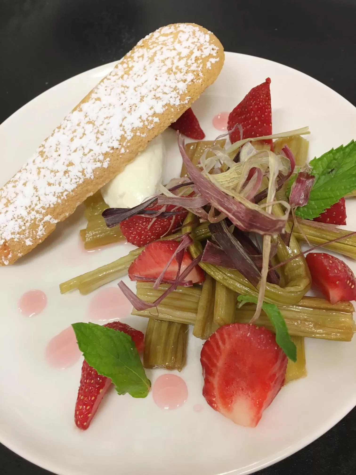 Food close-up in Hotel De Bourbon Grand Hotel Mercure Bourges