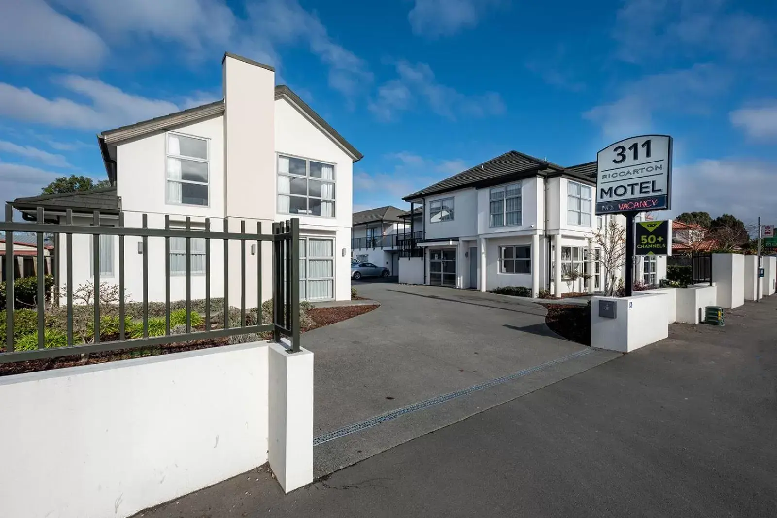 Property building in 311 Motel Riccarton