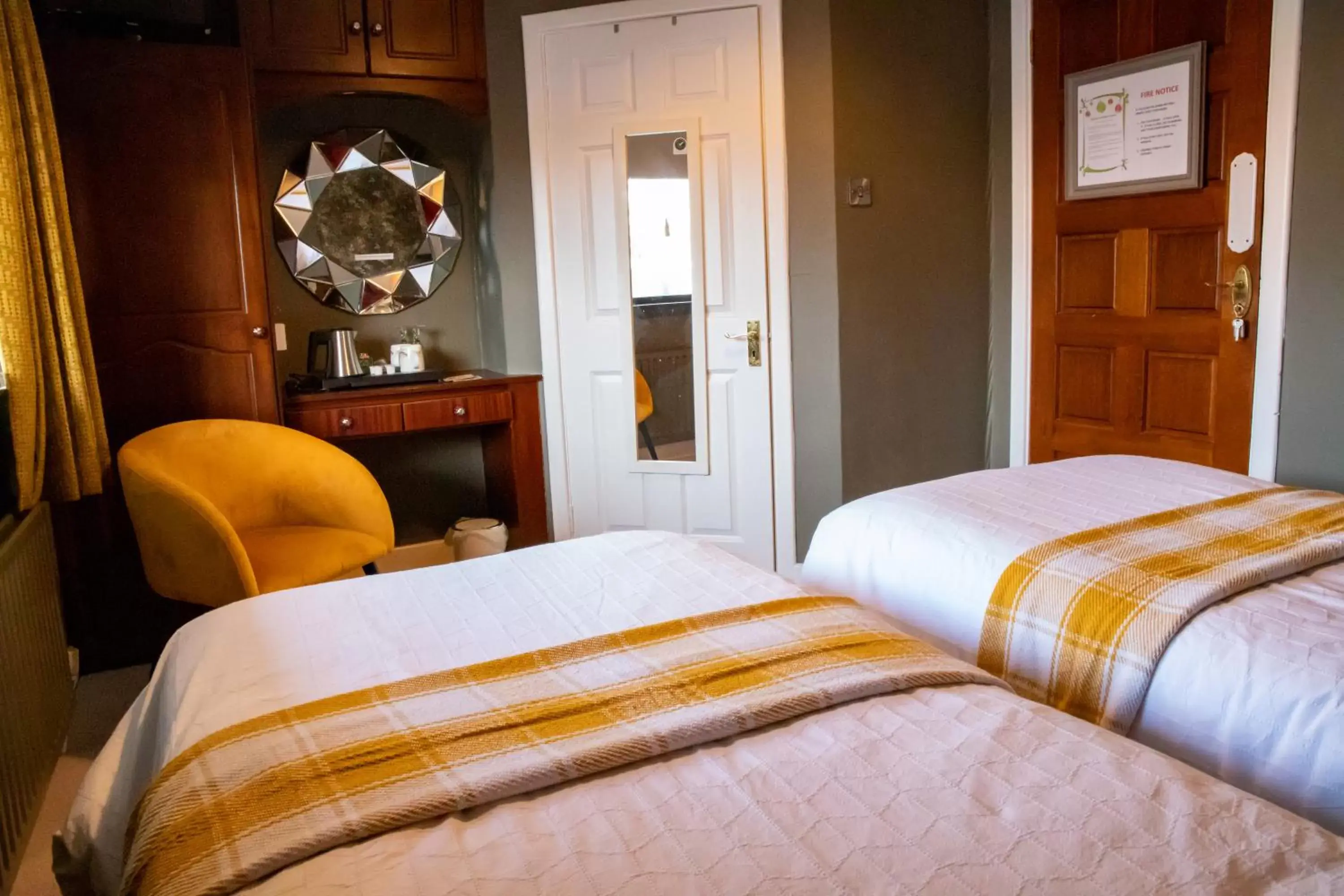 Bed in The Ring Farmhouse