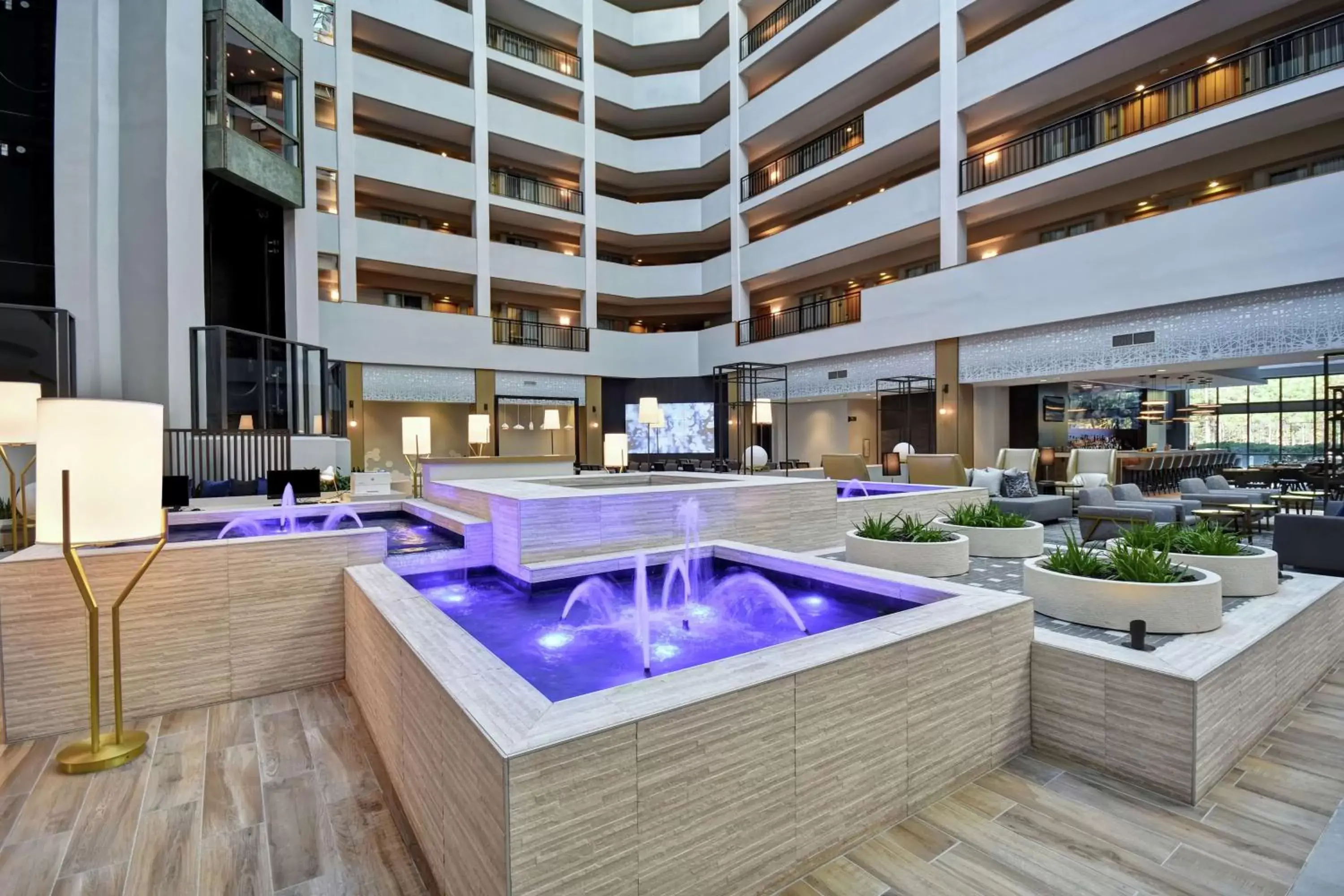 Lobby or reception, Swimming Pool in Embassy Suites by Hilton Raleigh Durham Research Triangle