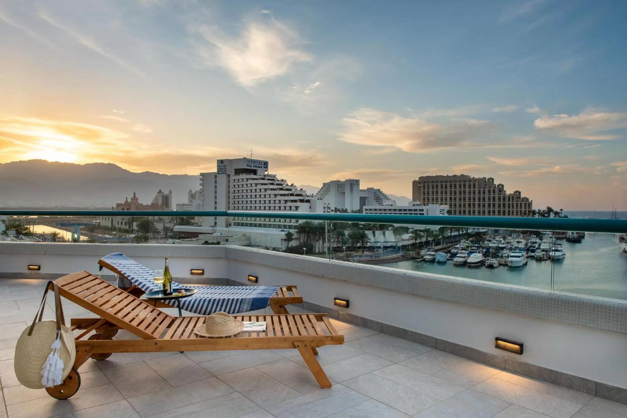 Balcony/Terrace in Vert Hotel Eilat by AFI Hotels