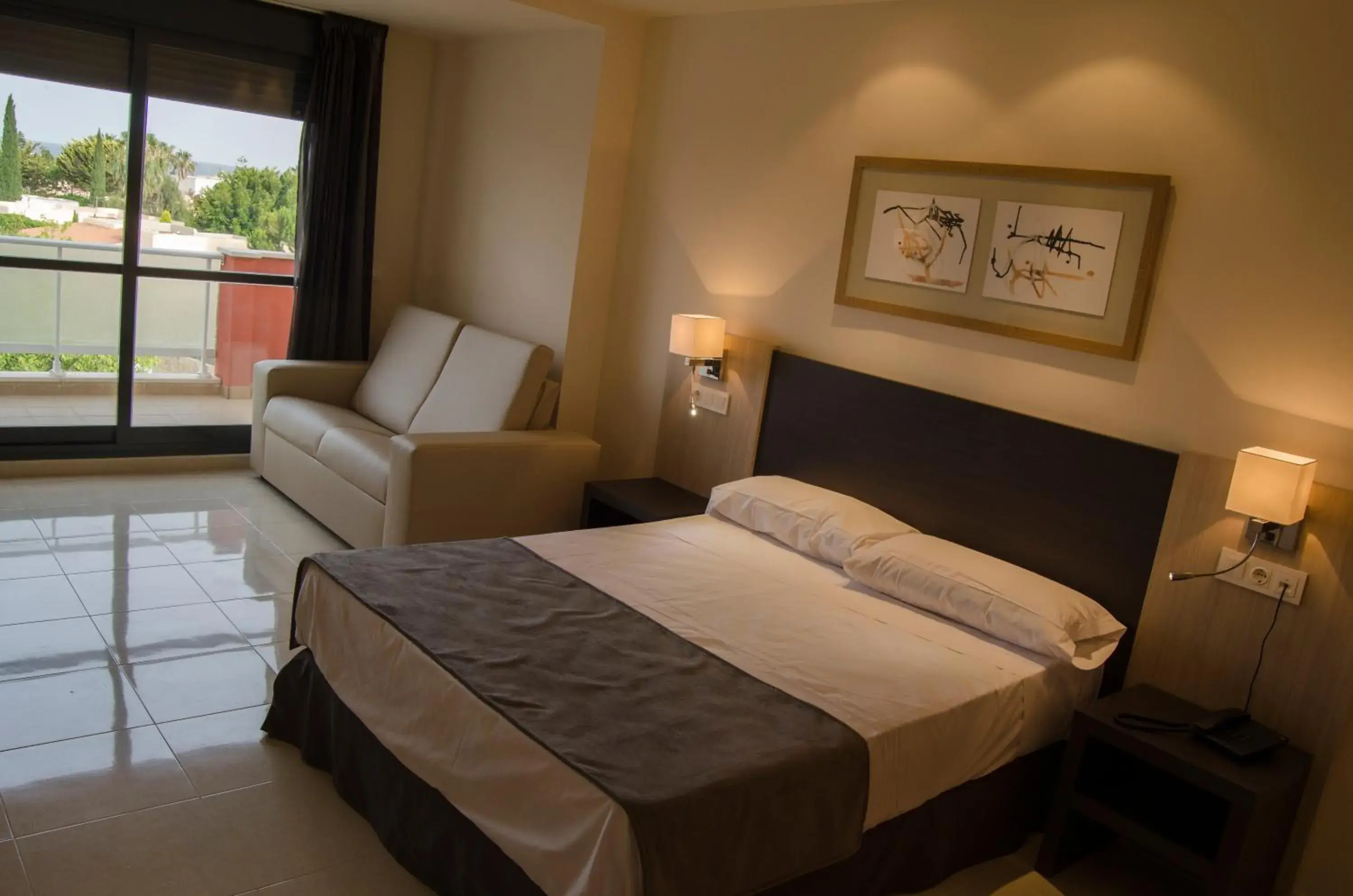 Bedroom, Bed in Hotel Adaria Vera