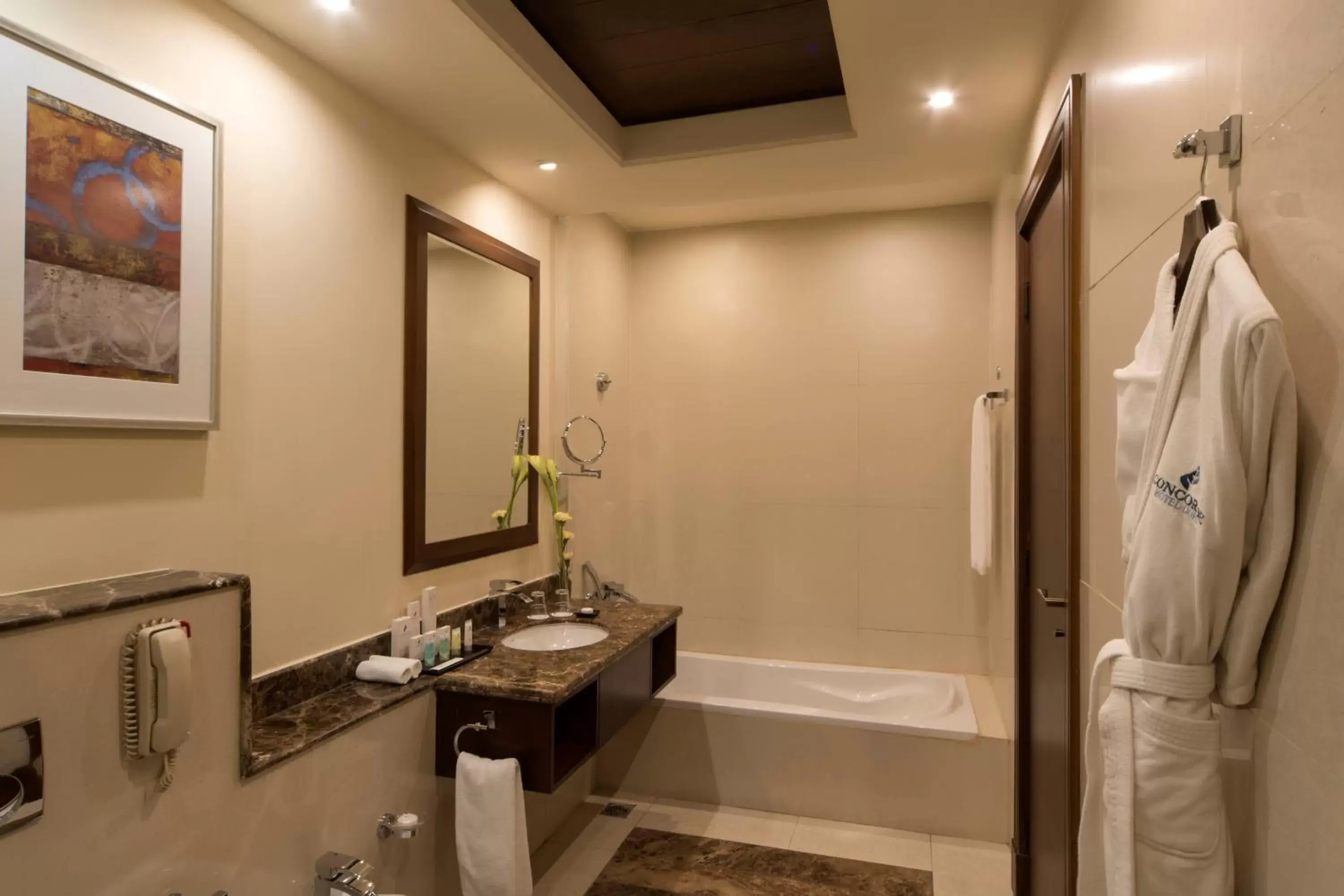 Shower, Bathroom in Concorde Hotel Doha
