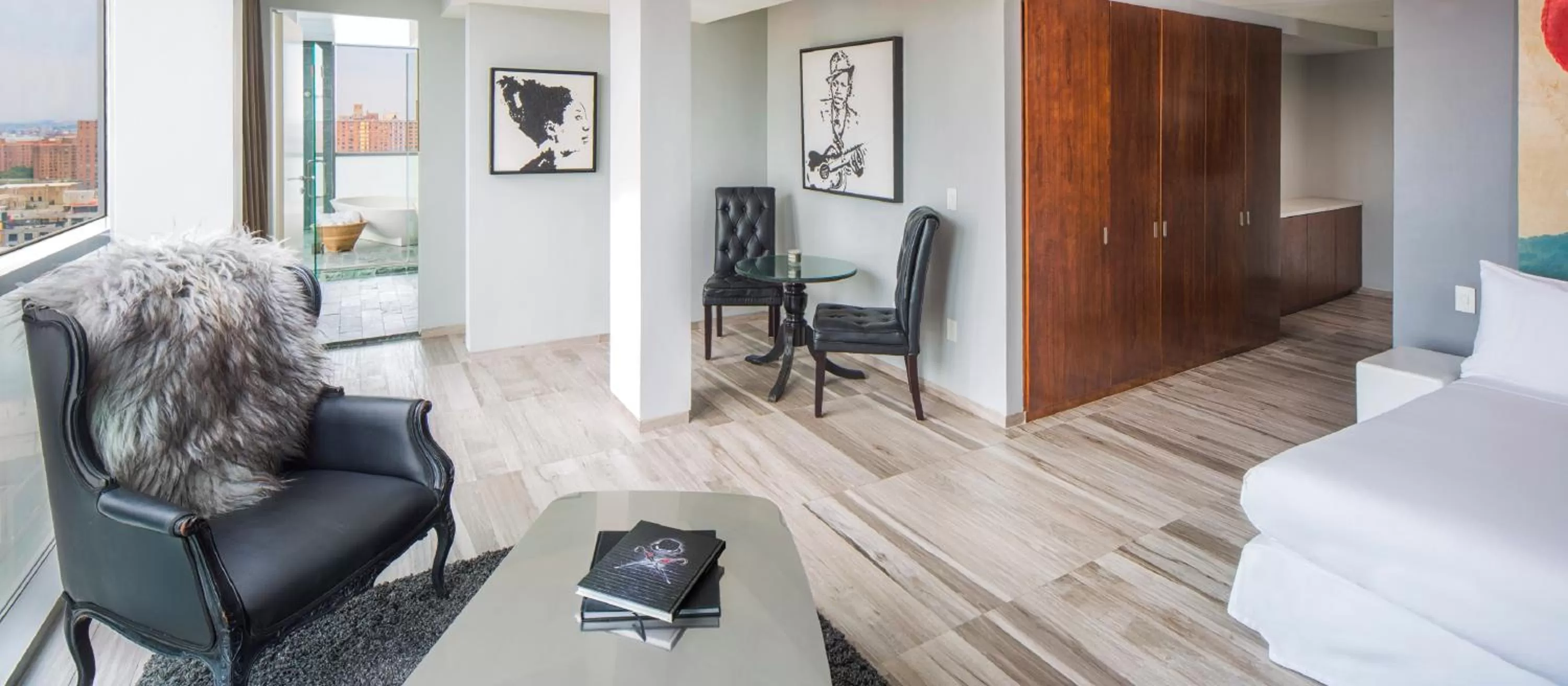 Photo of the whole room, Bed in Hotel on Rivington