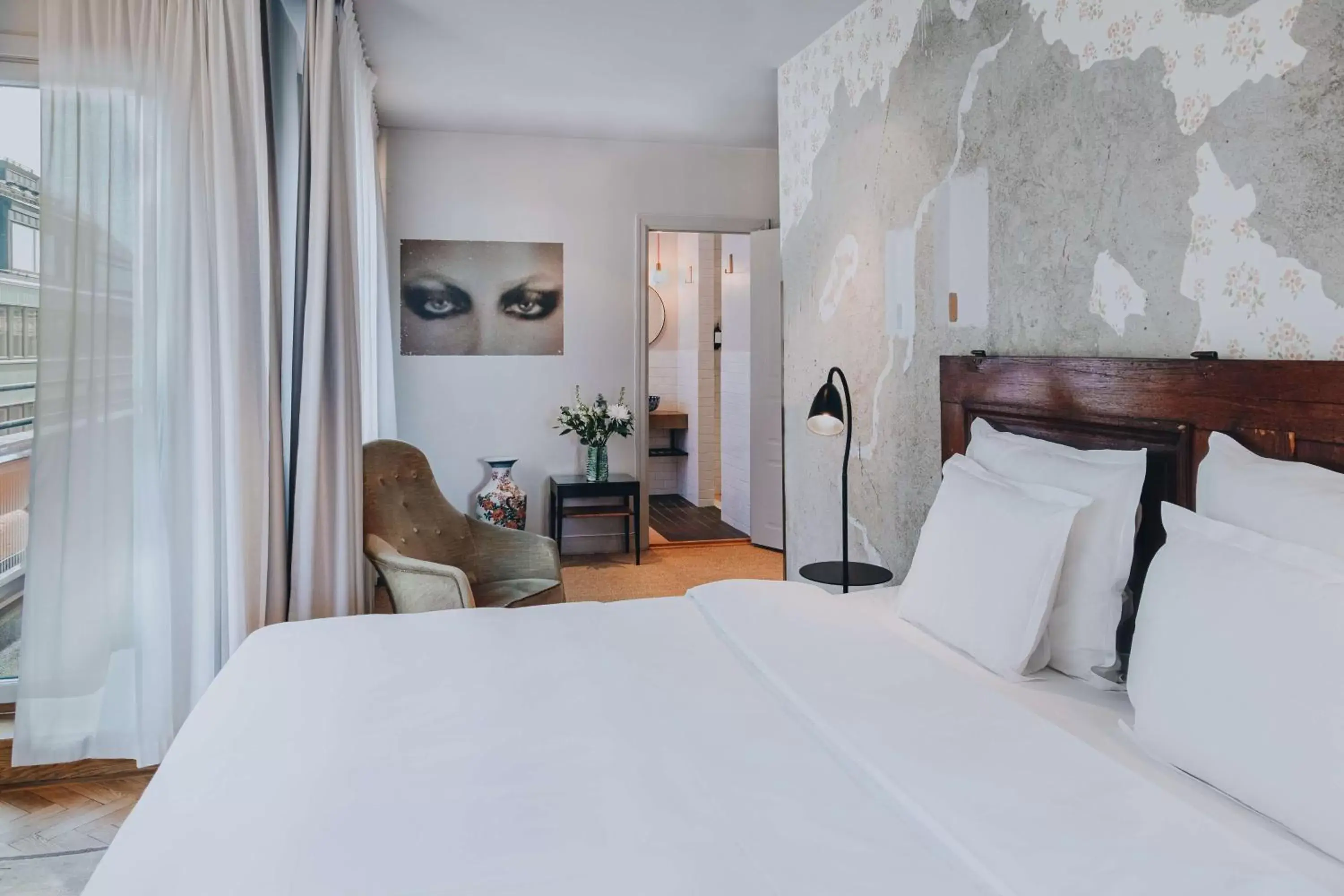 Photo of the whole room, Bed in Story Hotel Riddargatan, part of JdV by Hyatt