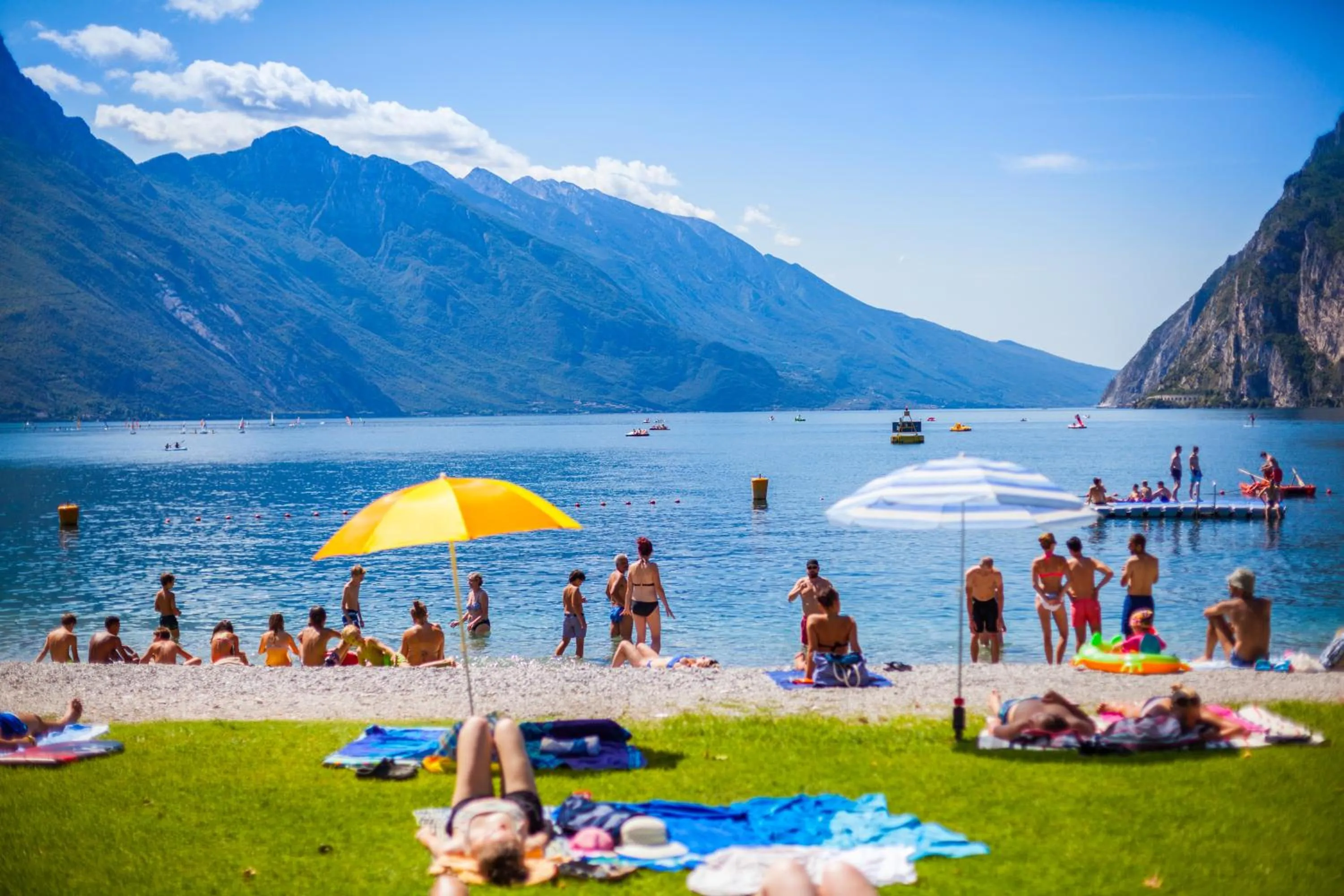 Beach in Hotel Portici - Romantik & Wellness
