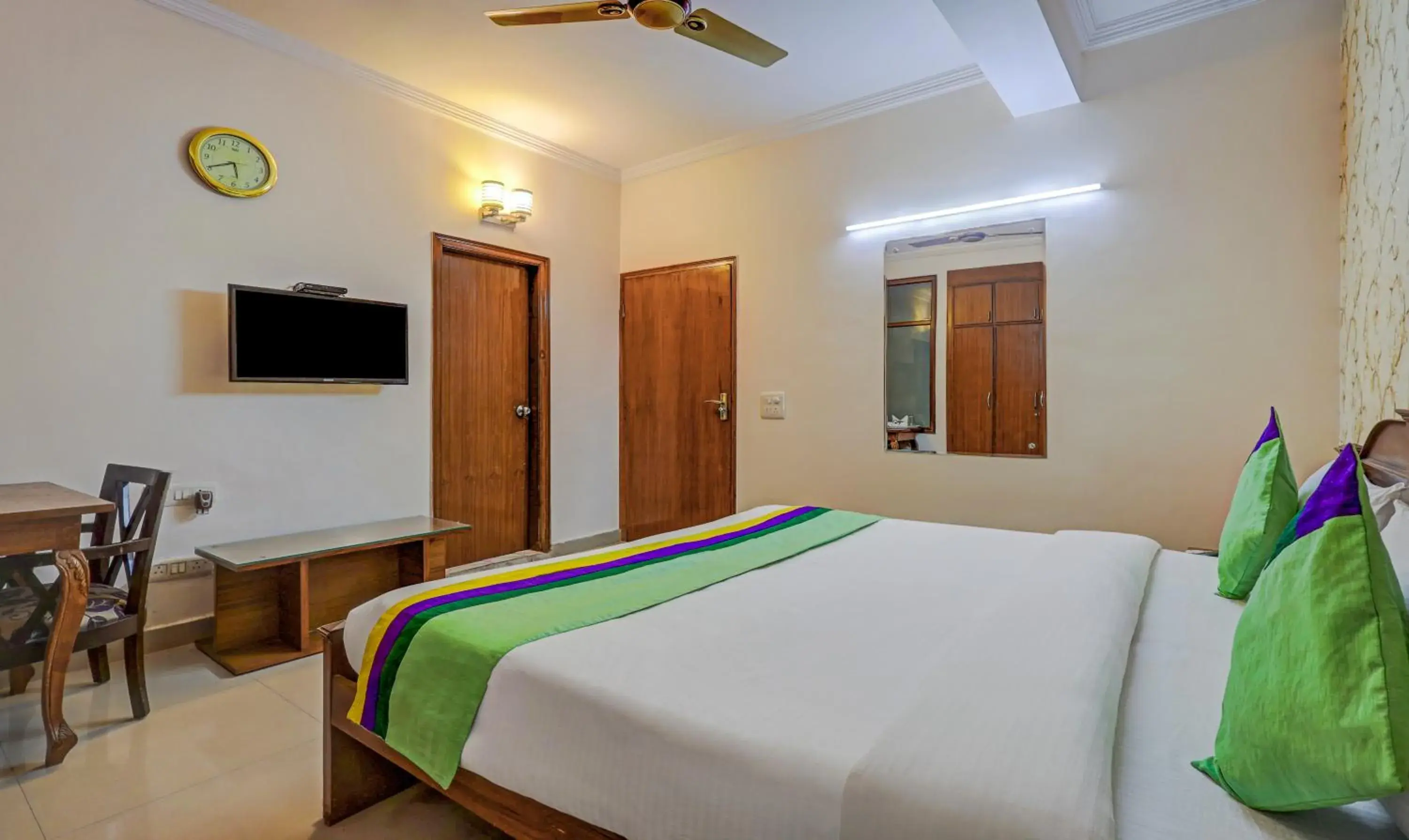 TV and multimedia, Bed in Treebo Primeone TV and multimedia, Bed in Treebo Primeone