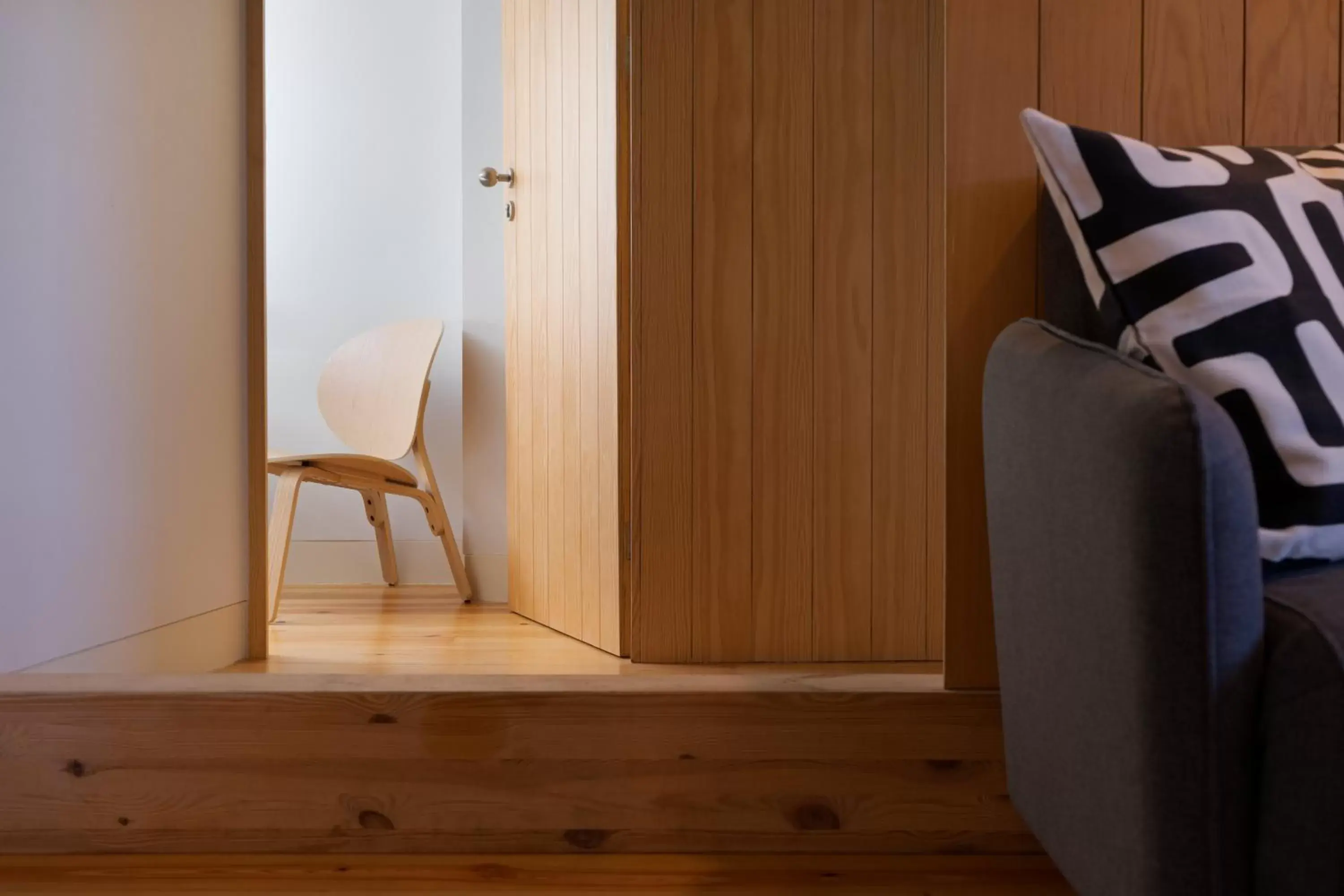 Living room in Entre Ruas Apartments