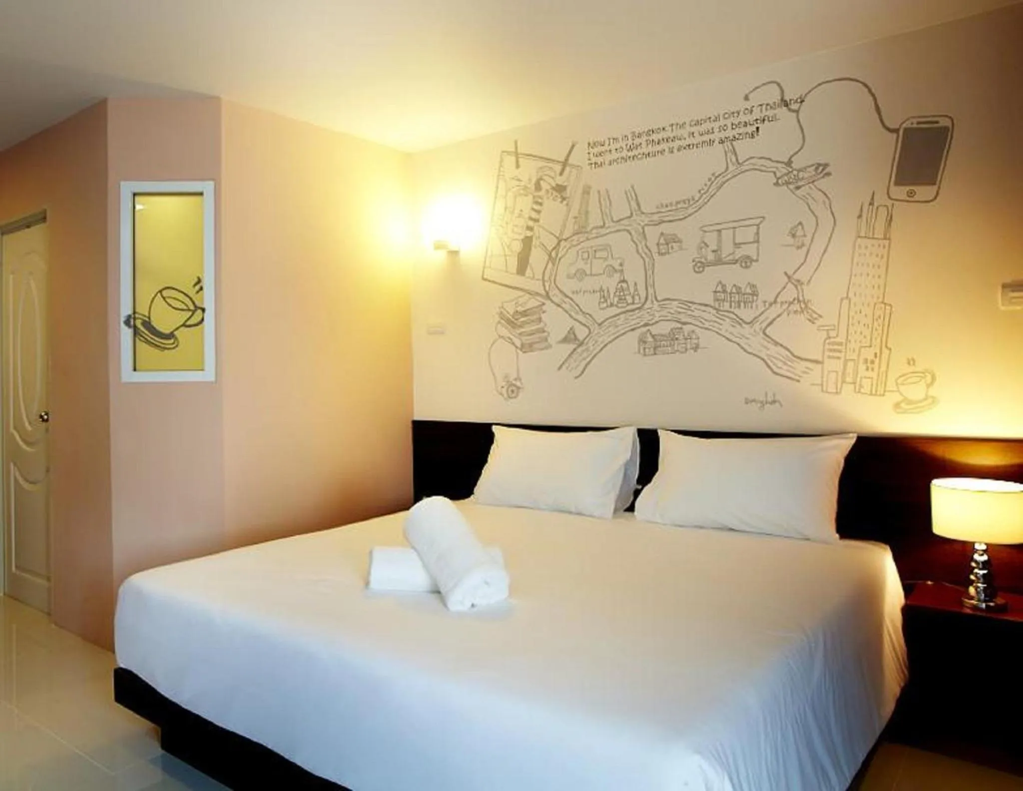 Bed in Loft77 Sukhumvit Bangkok