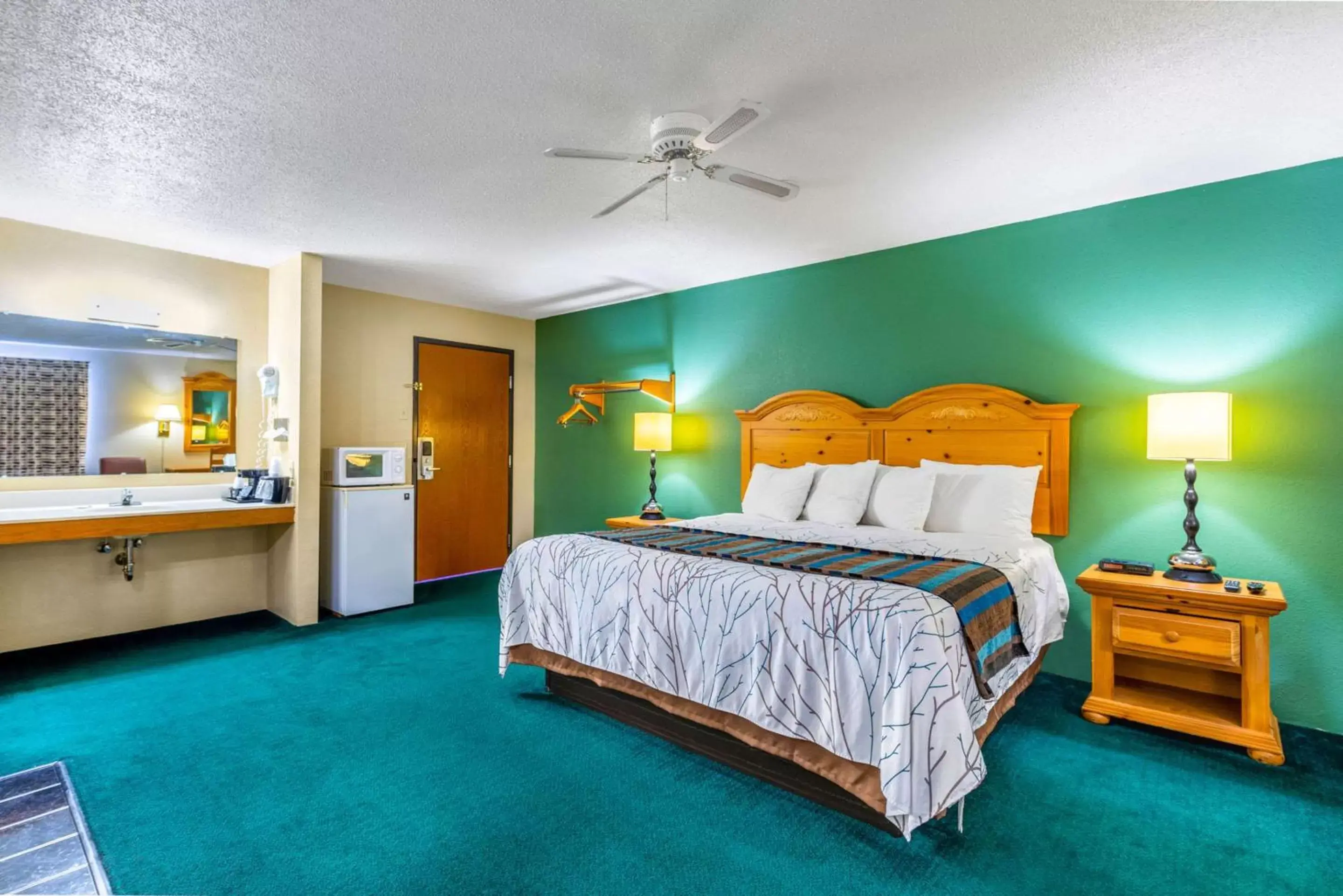 Photo of the whole room, Bed in Rodeway Inn