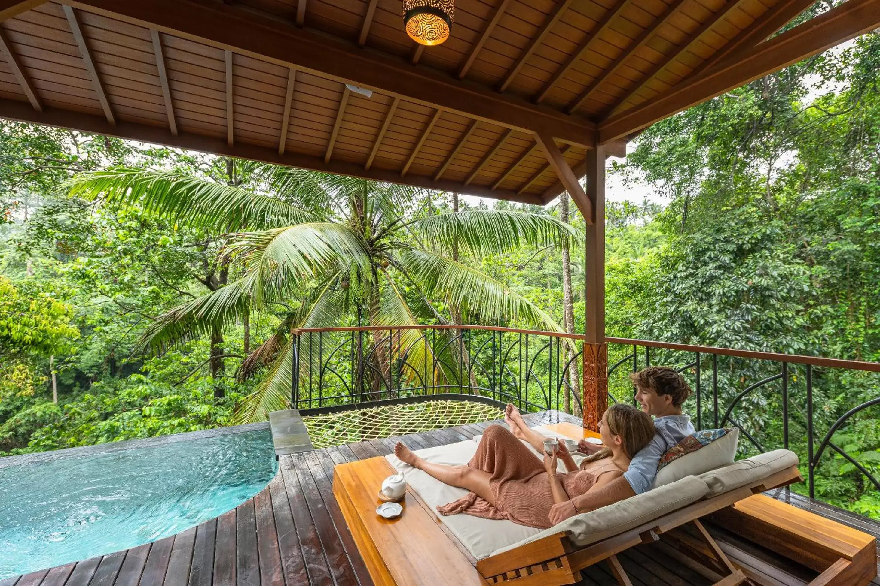 Balcony/Terrace in Jannata Resort and Spa