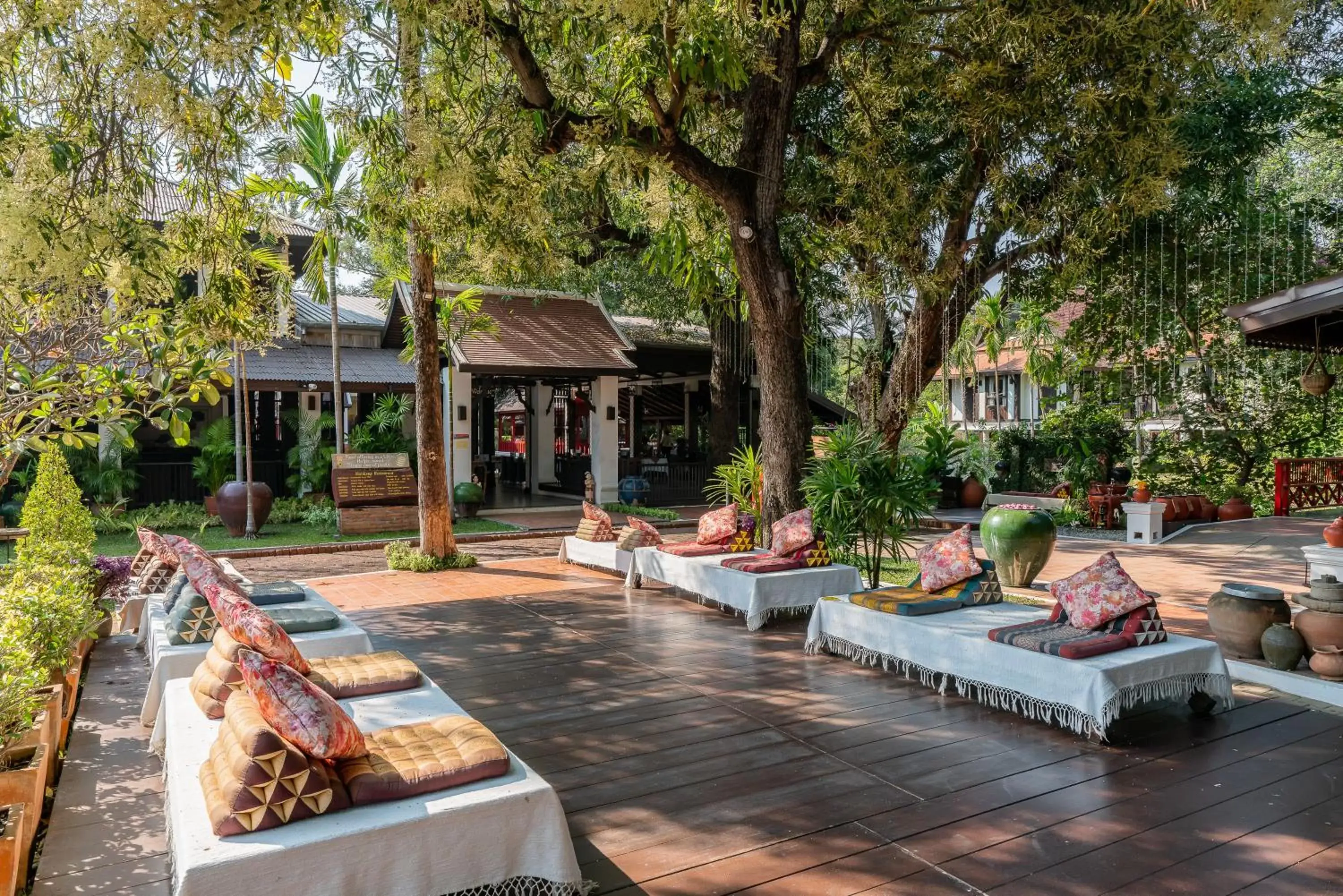 Decorative detail in Legendha Sukhothai Hotel - SHA certified