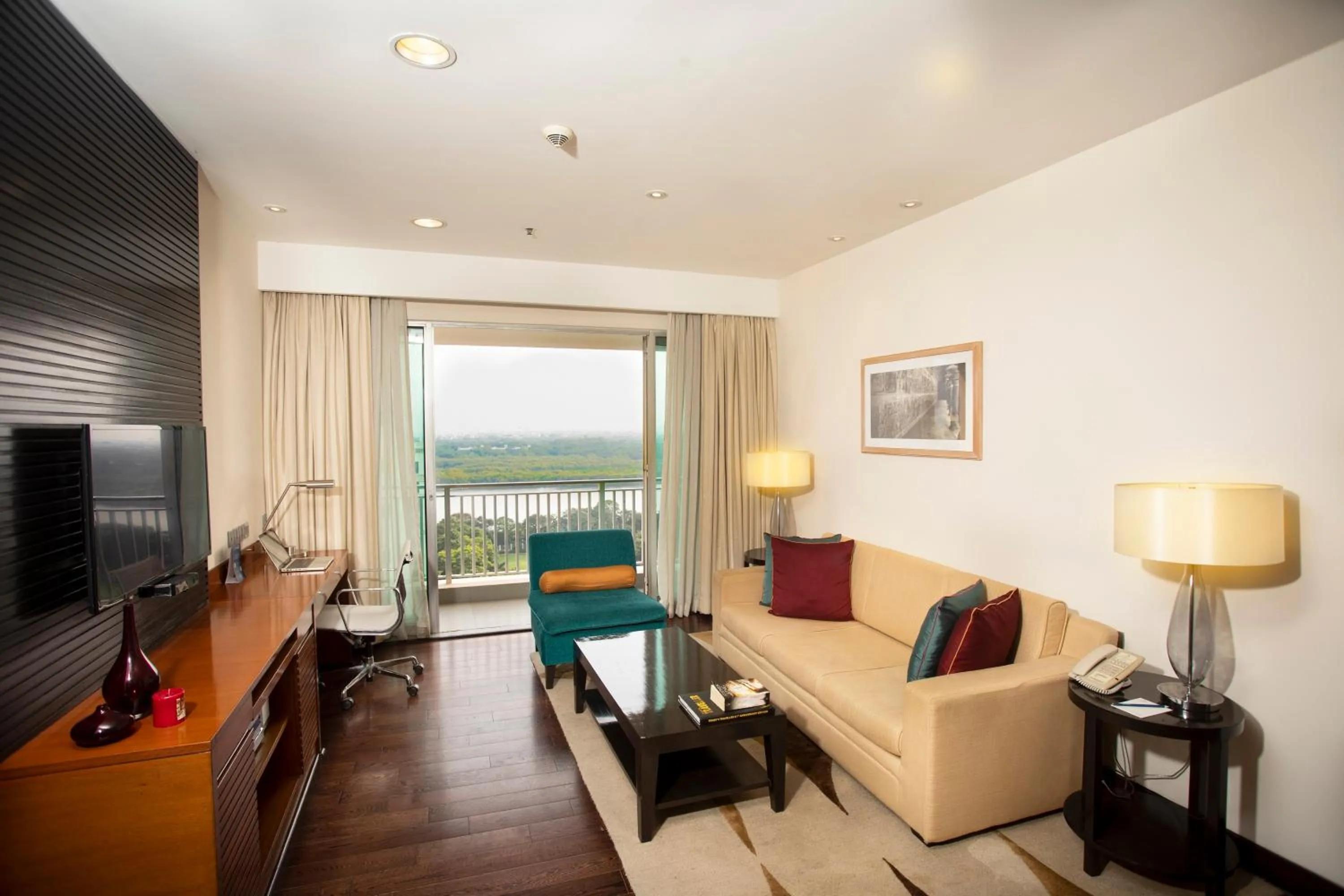 Living room in Somerset Greenways Chennai