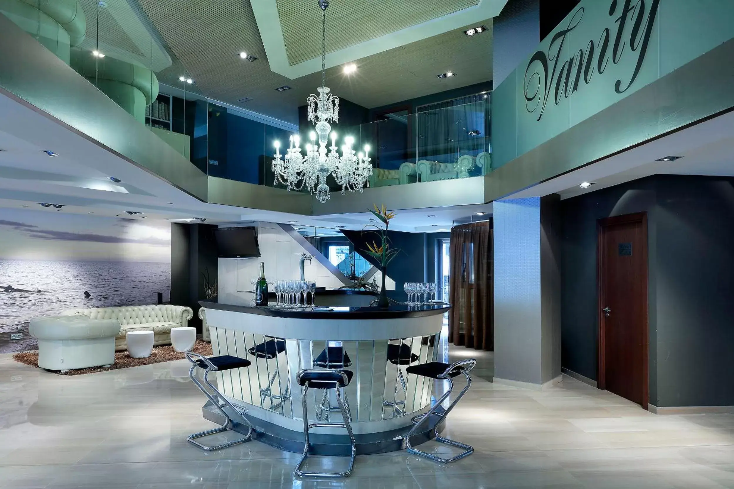 Lounge or bar, Lobby/Reception in Hotel SB Icaria