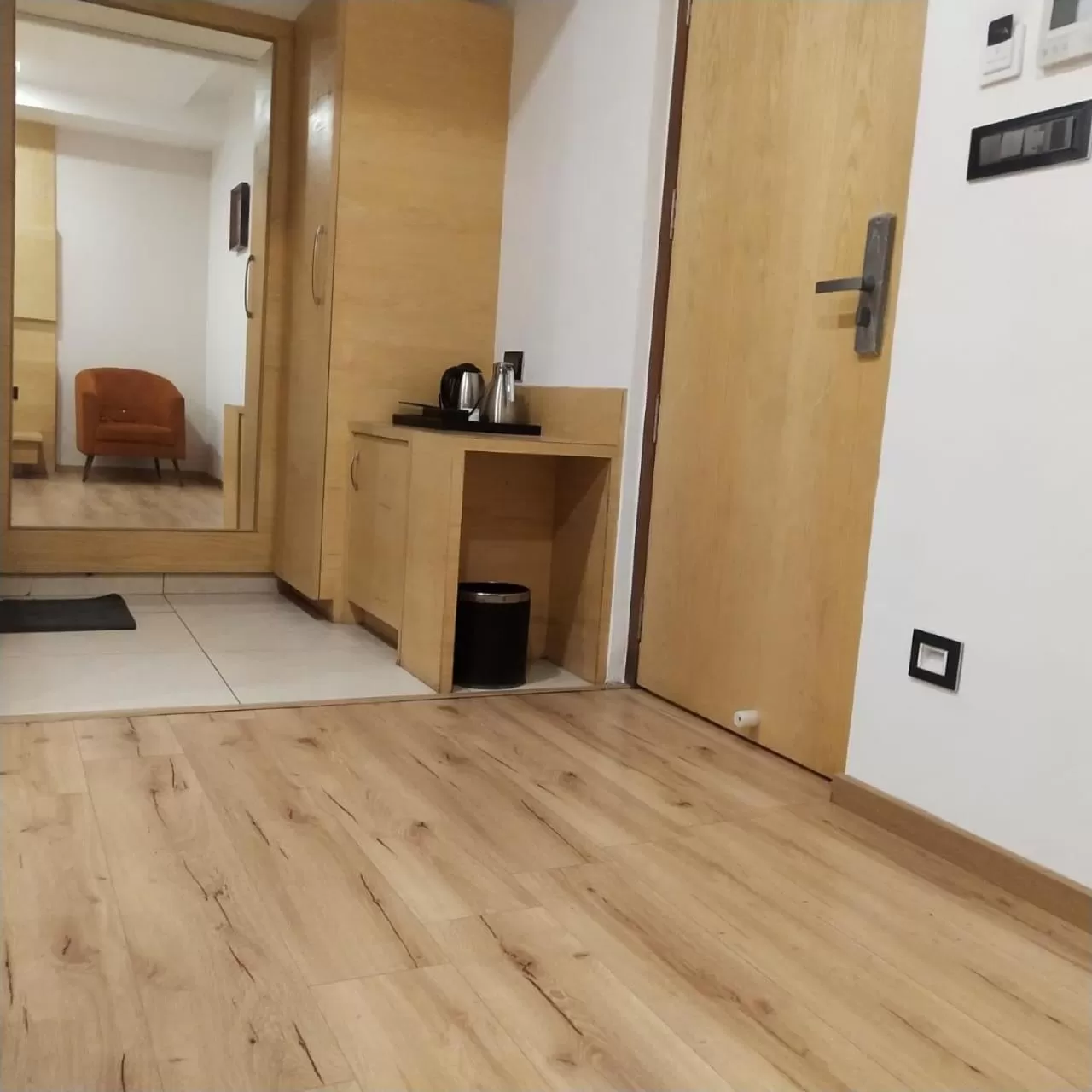 Kitchen or kitchenette in PPH Living Railotel Coimbatore