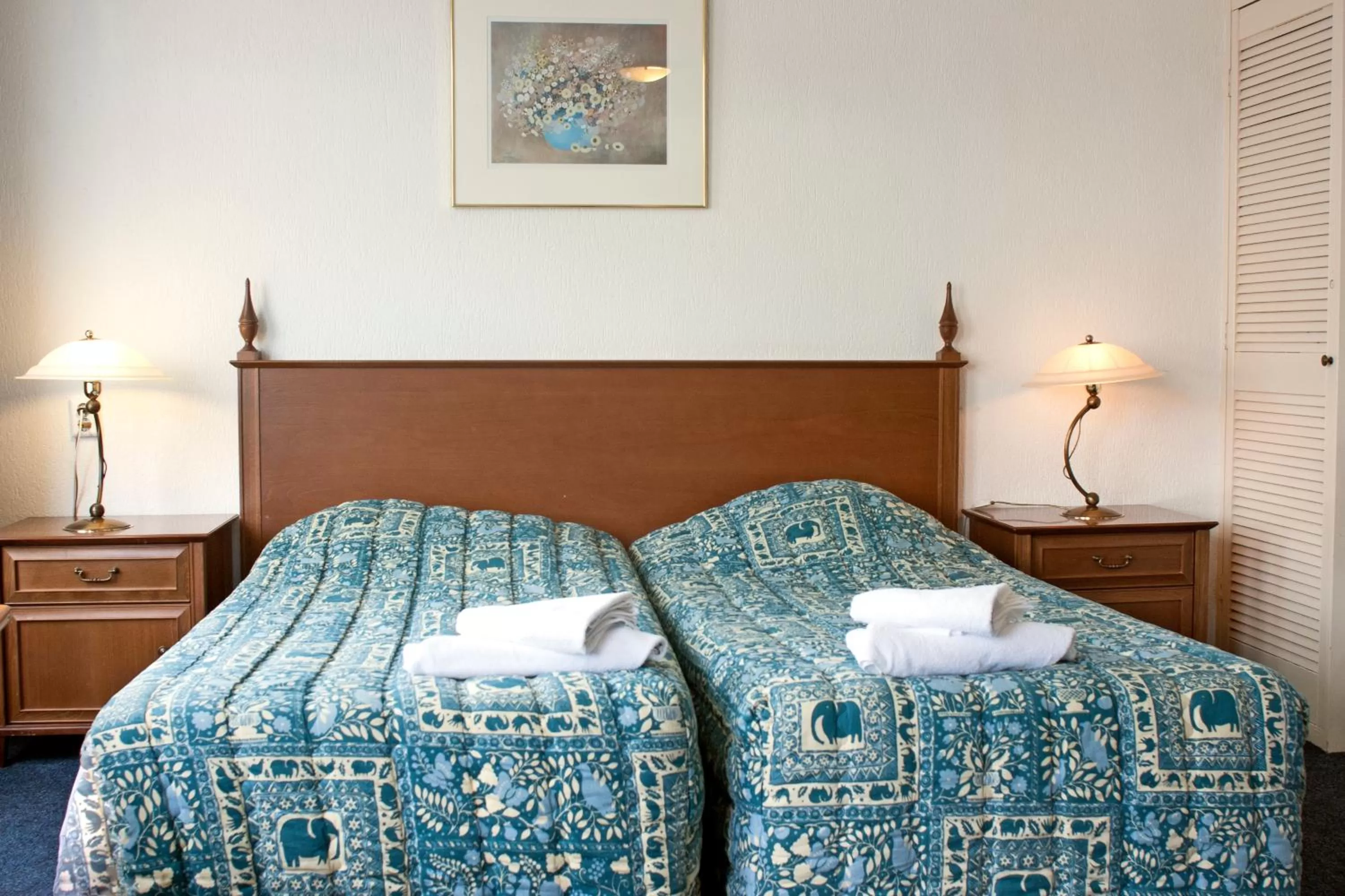 Bed in Hotel Prins Hendrik