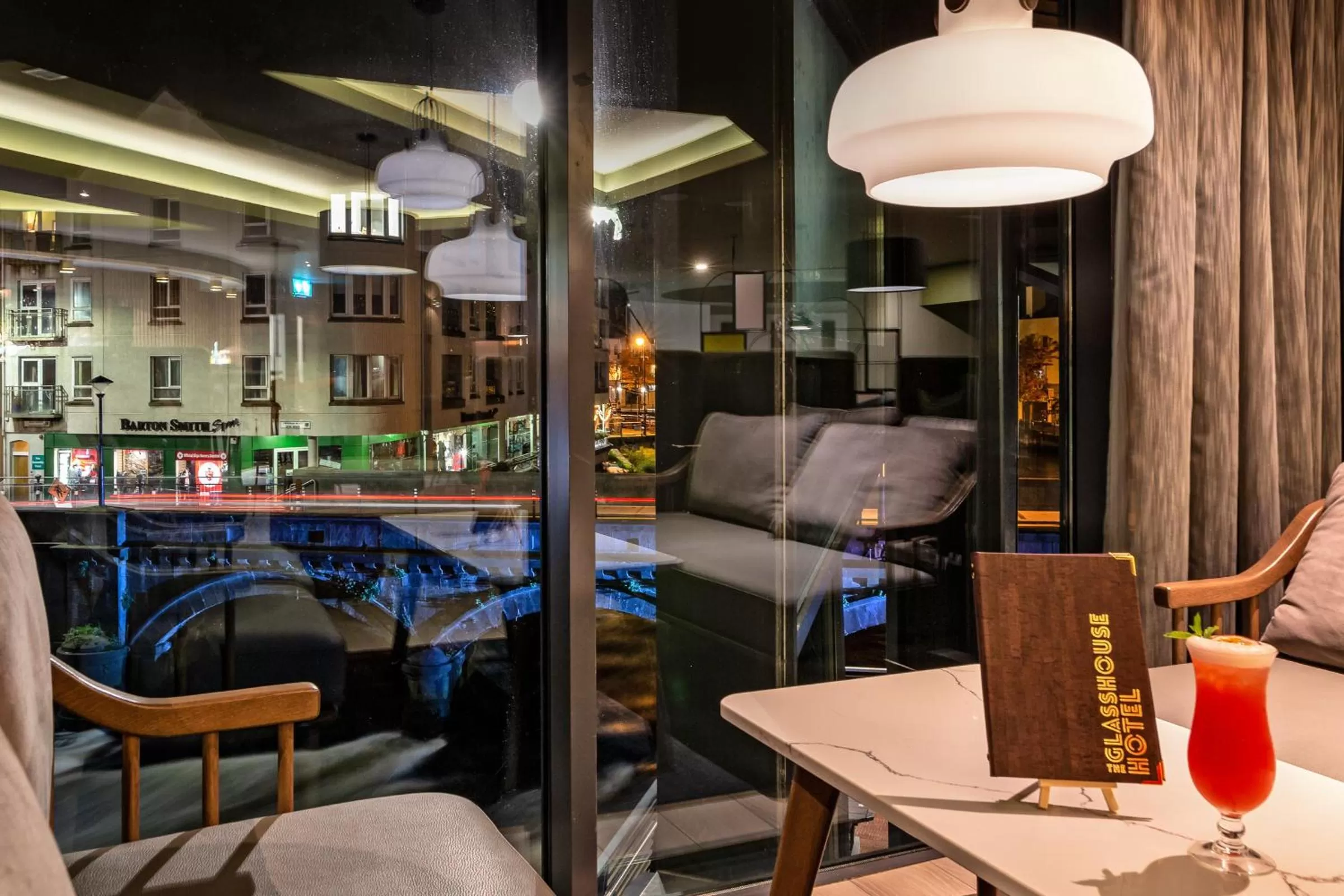 Night in The Glasshouse