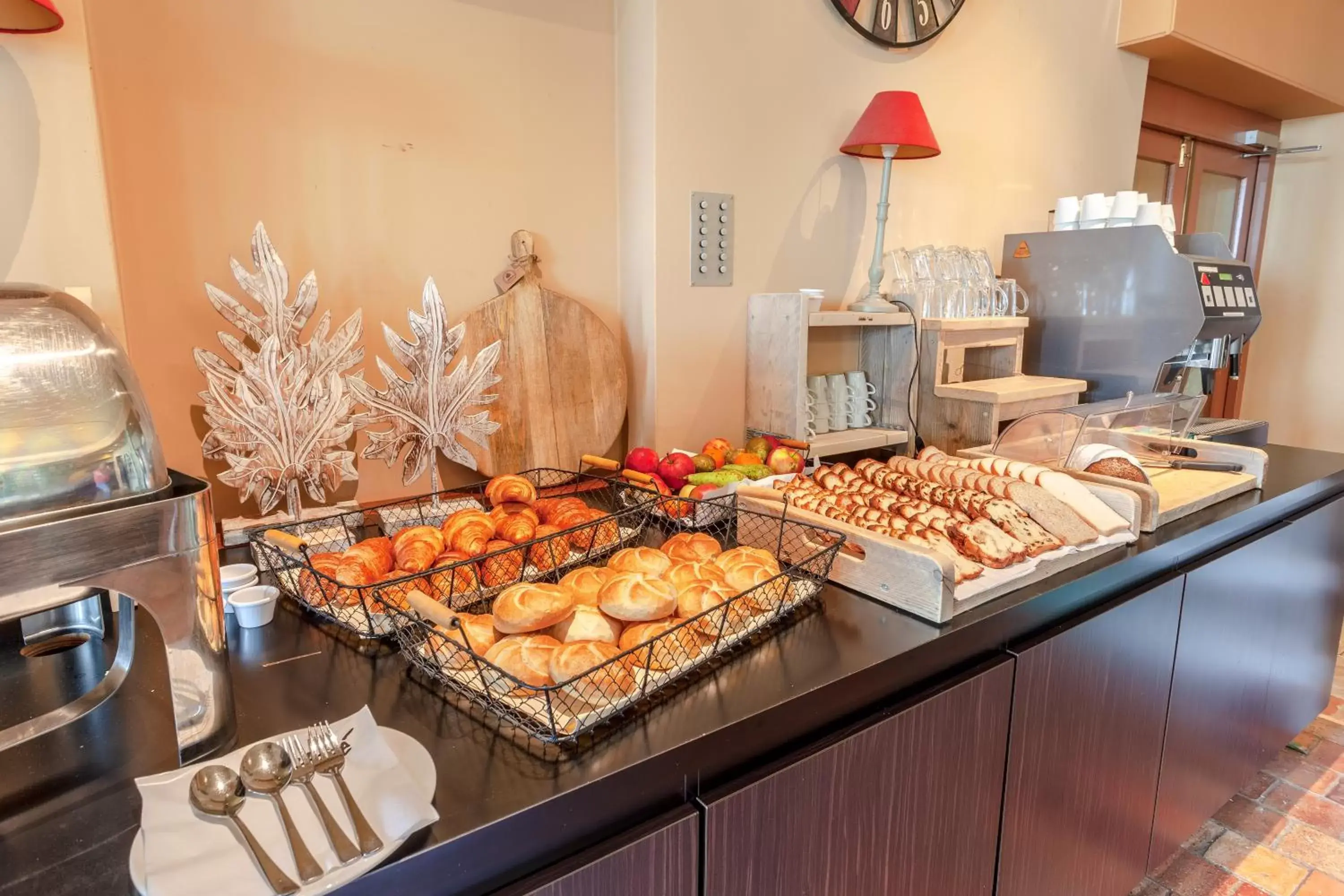 Continental breakfast in Hajé Hotel Joure