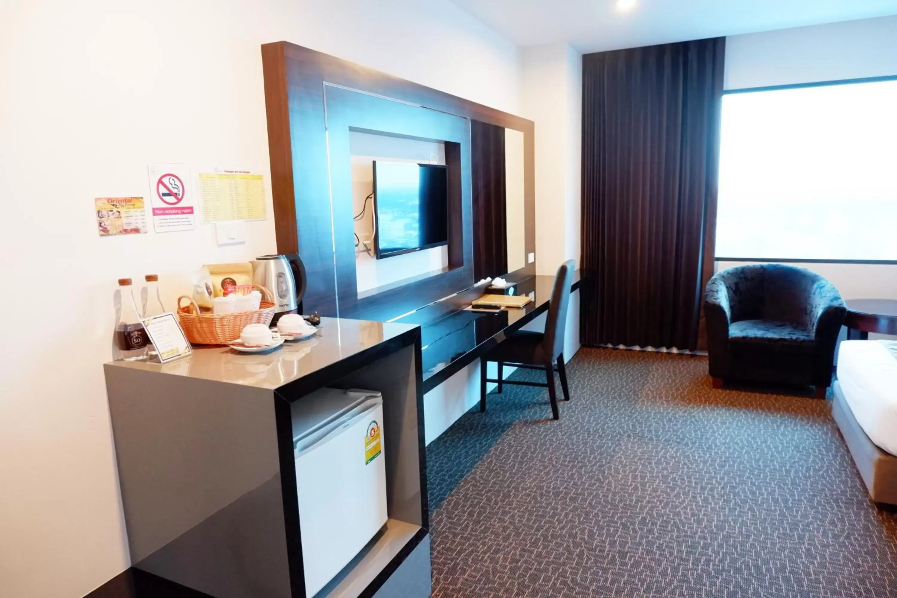 Bed in Siam Oriental Hotel Bed in Siam Oriental Hotel