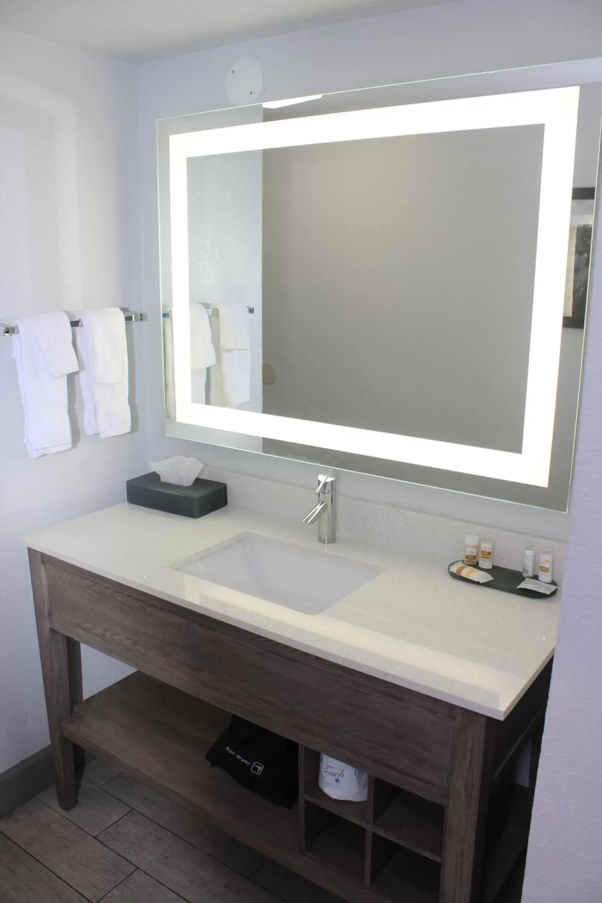 Bathroom in La Quinta by Wyndham Oceanfront Daytona Beach