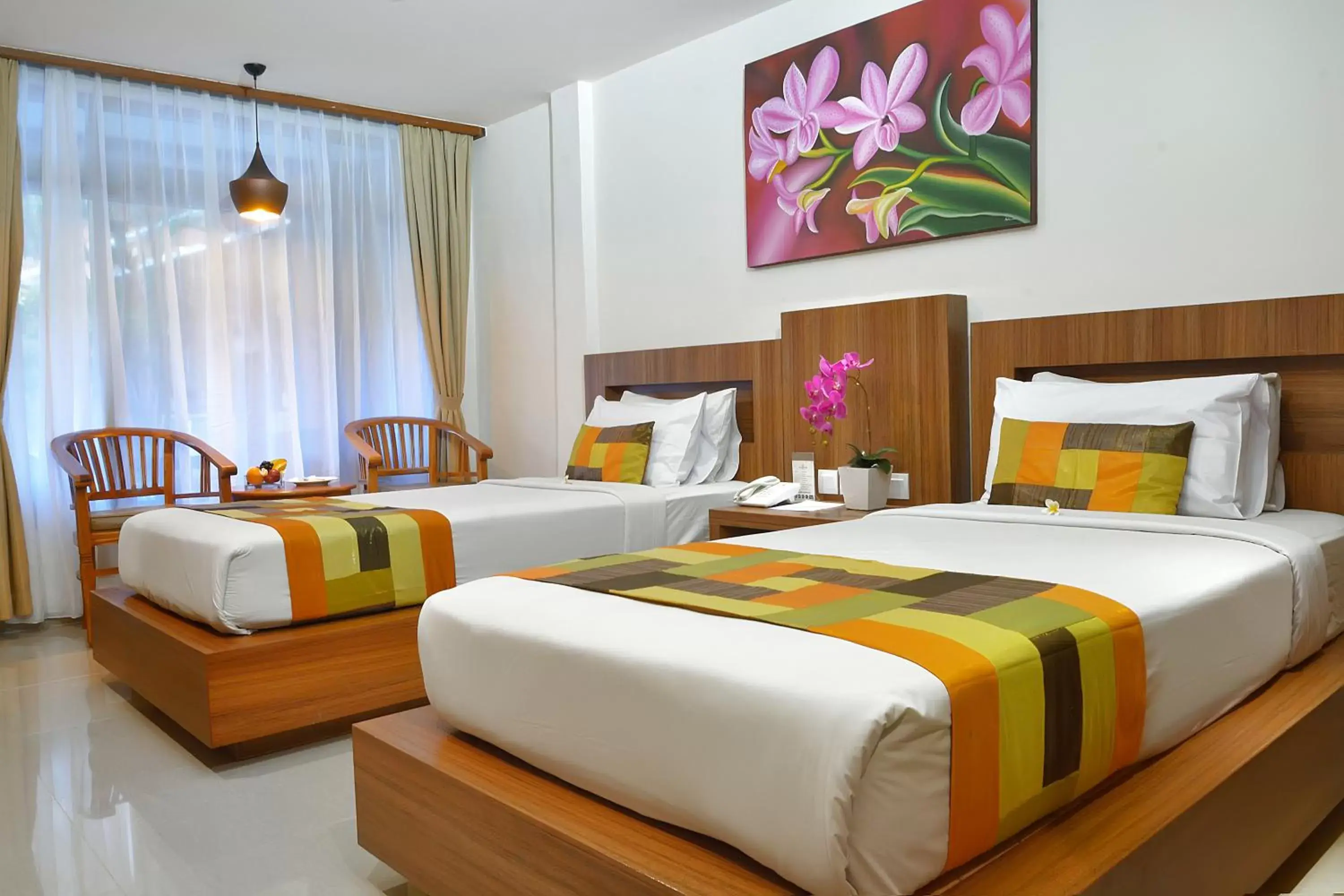 Bedroom, Bed in Wina Holiday Villa Kuta Bali