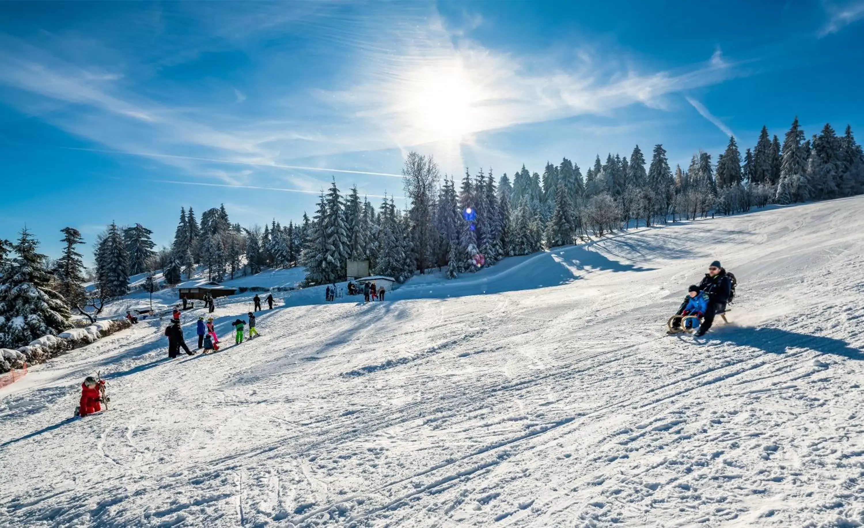 Off site, Skiing in AHORN Waldhotel Altenberg