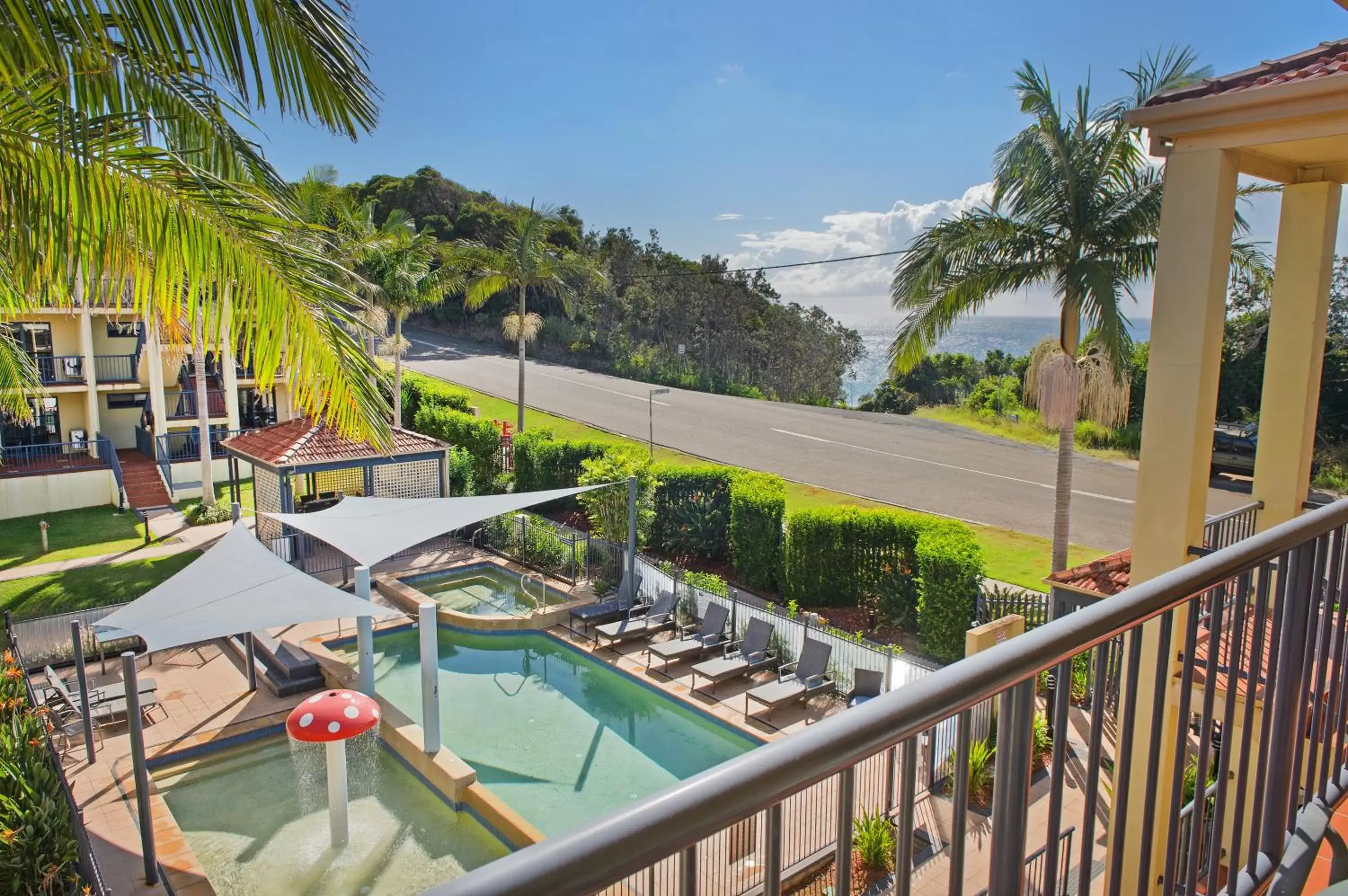 Day, Balcony/Terrace in South Pacific Apartments