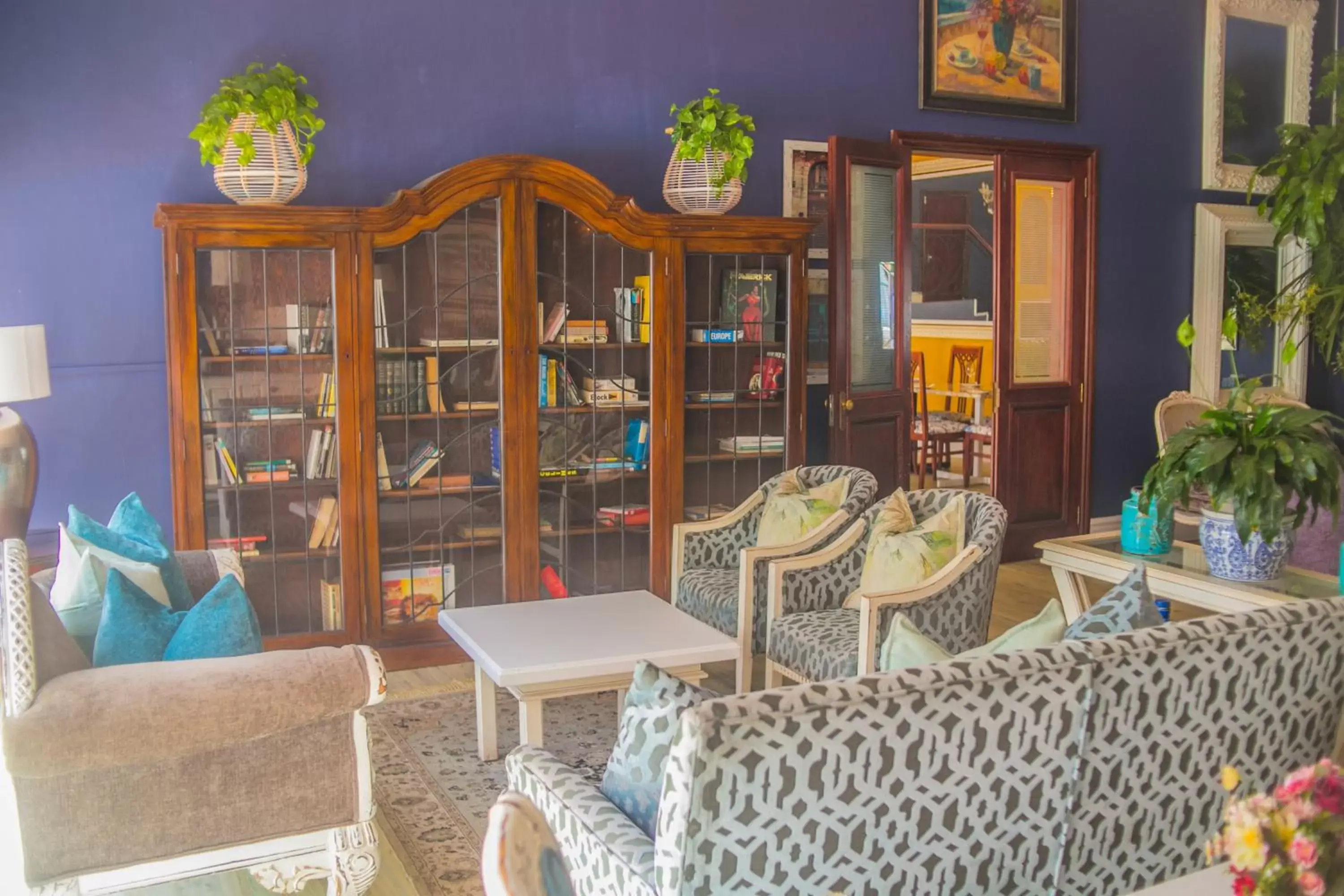 Lounge or bar in Emakhosini Boutique Hotel