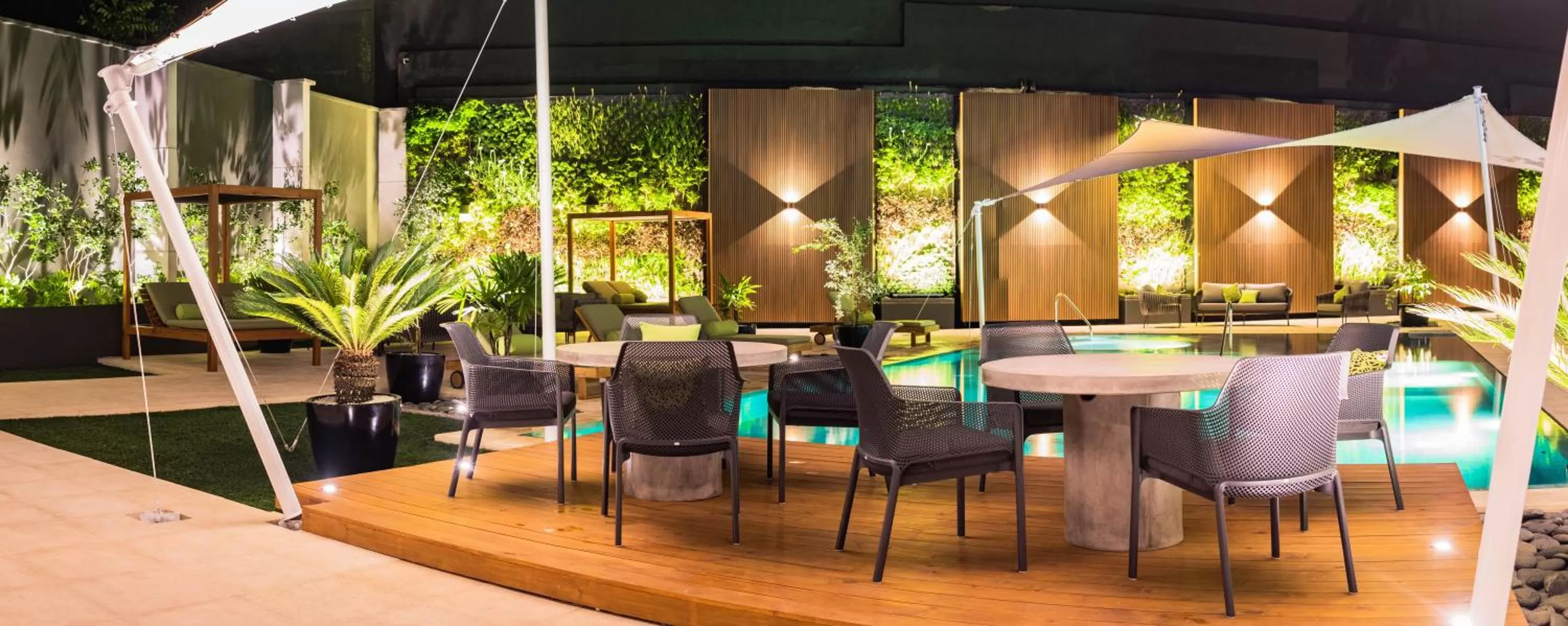 Pool view in Adriatika Hotel & Residence