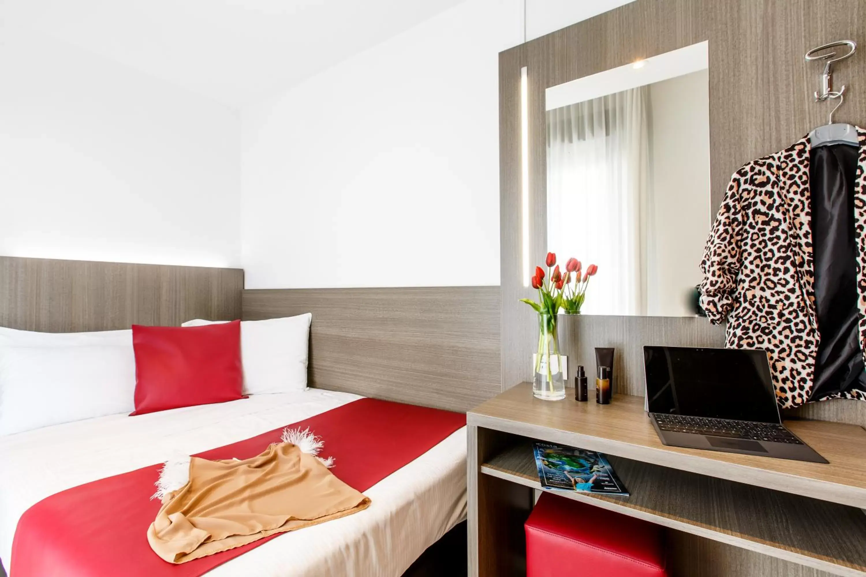 Bed in Hotel Grazia Riccione