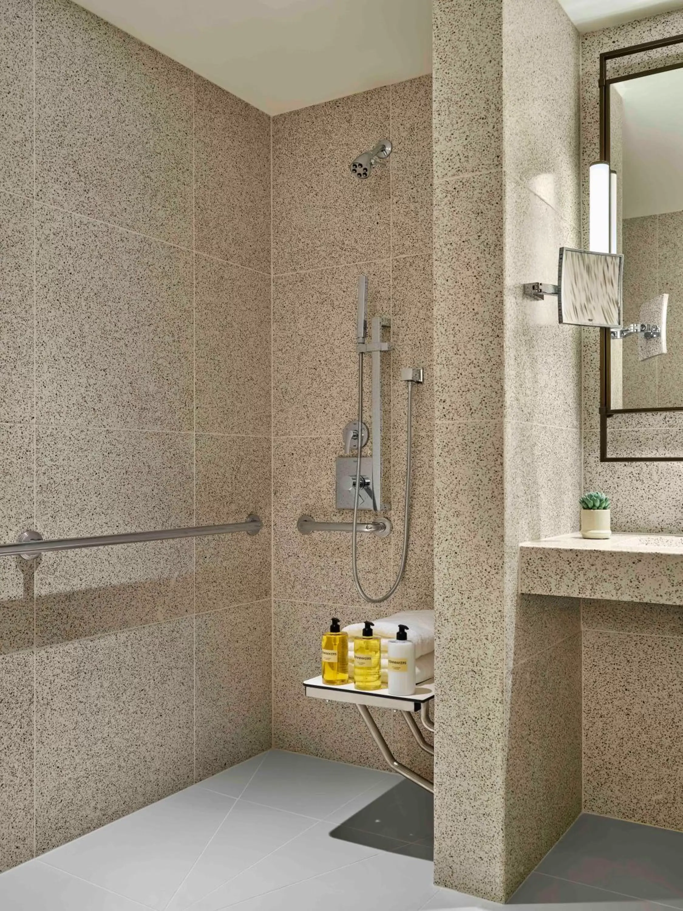 Shower, Bathroom in Thompson Hollywood, part of Hyatt