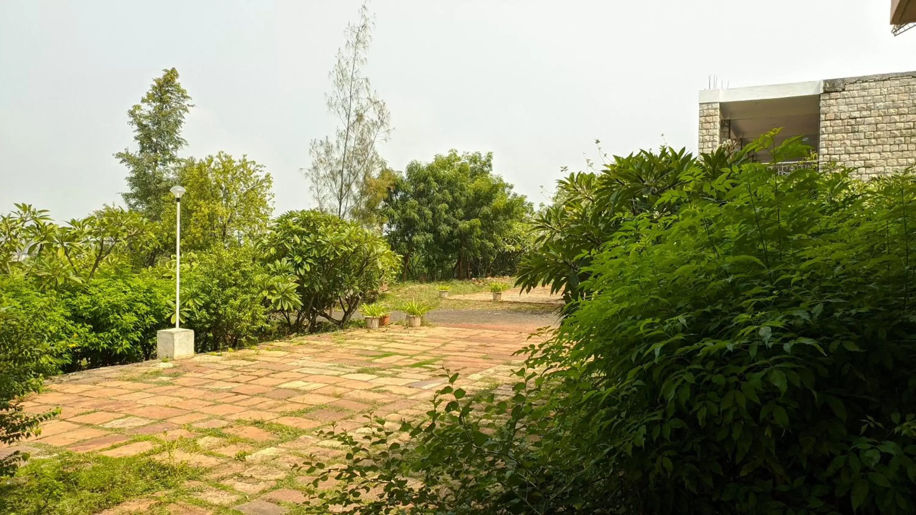 Garden in Kanthi Resorts Badami