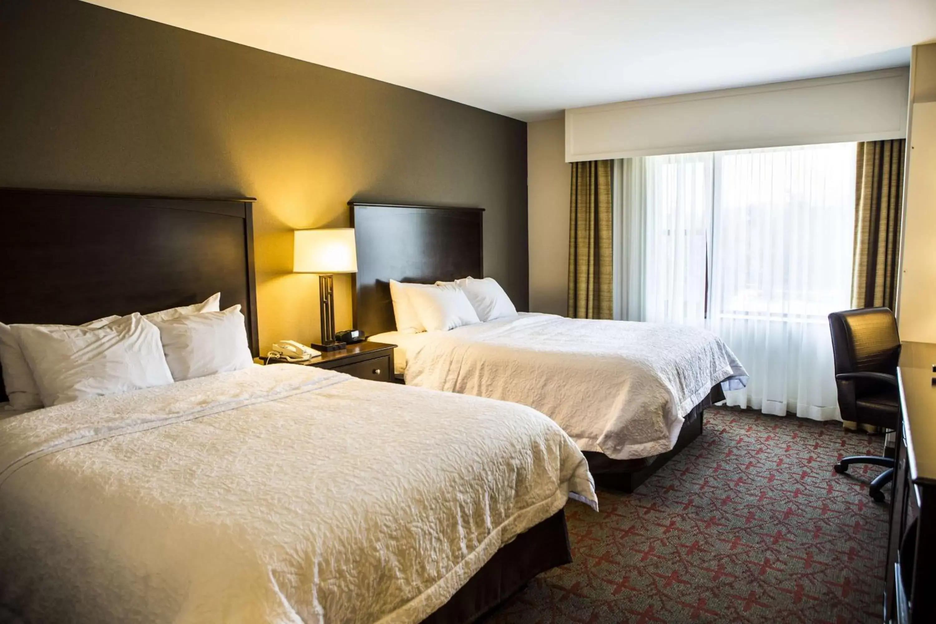 Bedroom, Bed in Hampton Inn & Suites Lake Placid