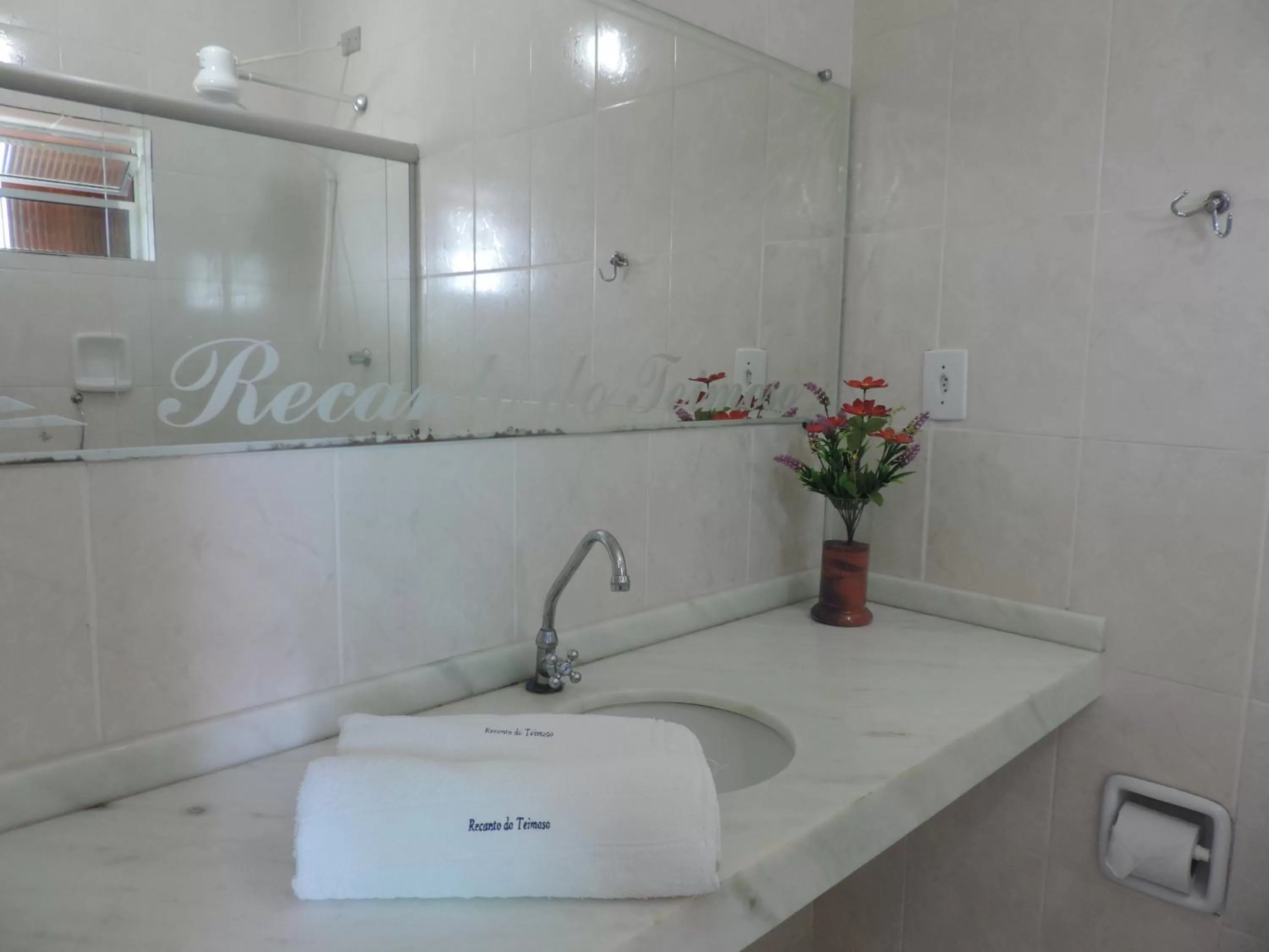 Bathroom in Pousada Recanto do Teimoso