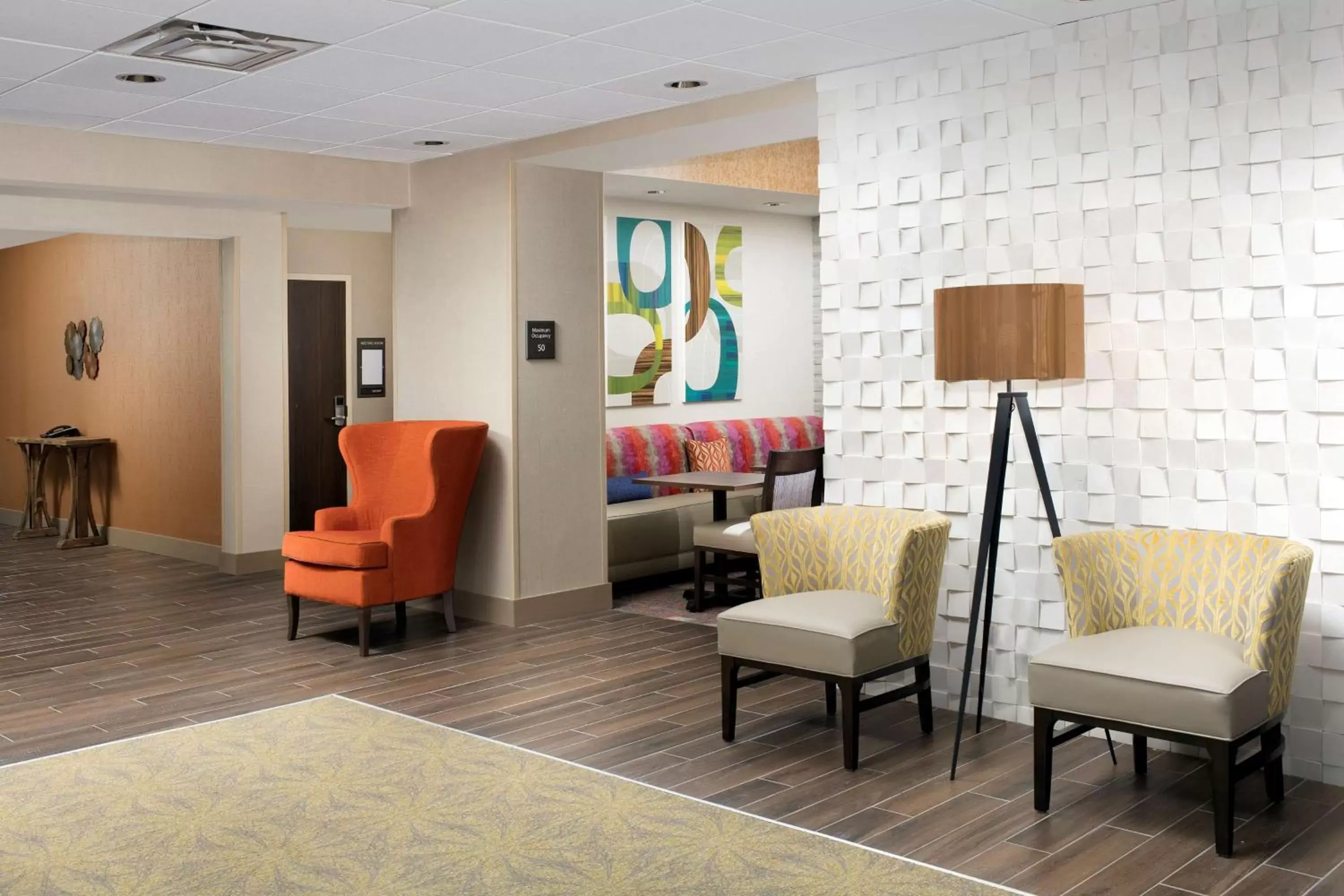 Lobby or reception in Hampton Inn & Suites San Antonio Lackland AFB SeaWorld Lobby or reception in Hampton Inn & Suites San Antonio Lackland AFB SeaWorld