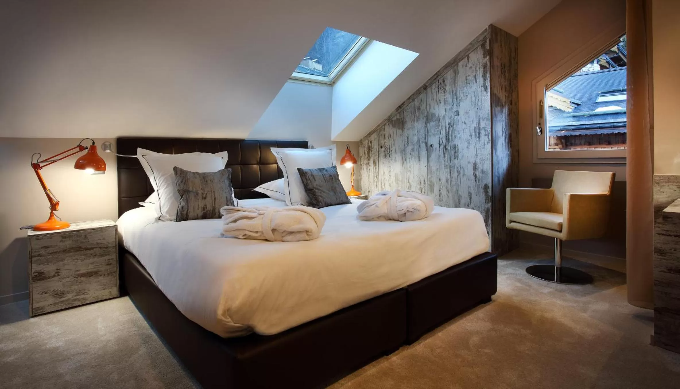 Bed in Hotel Le Tremplin