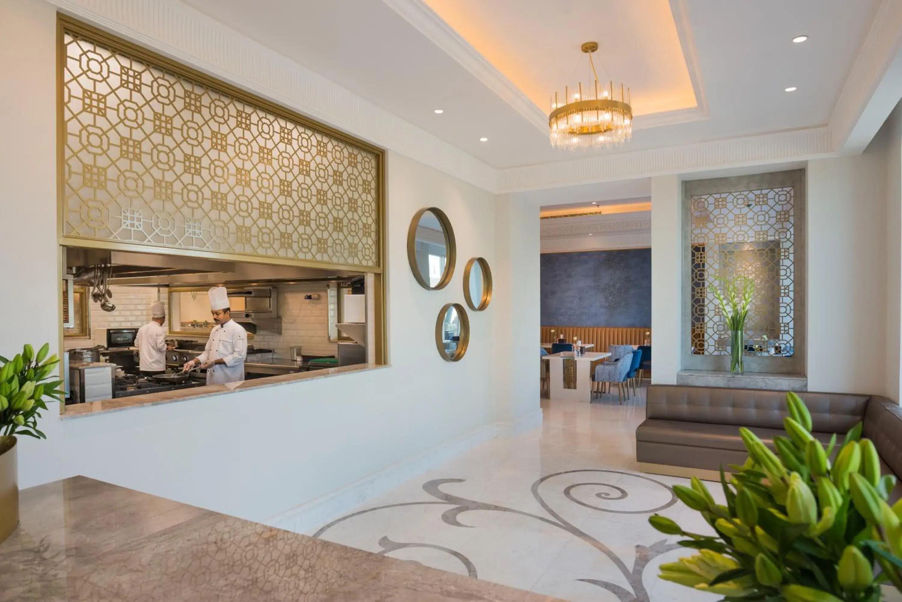 Restaurant/places to eat, Lobby/Reception in Al Mashreq Boutique Hotel - Small Luxury Hotels of the World