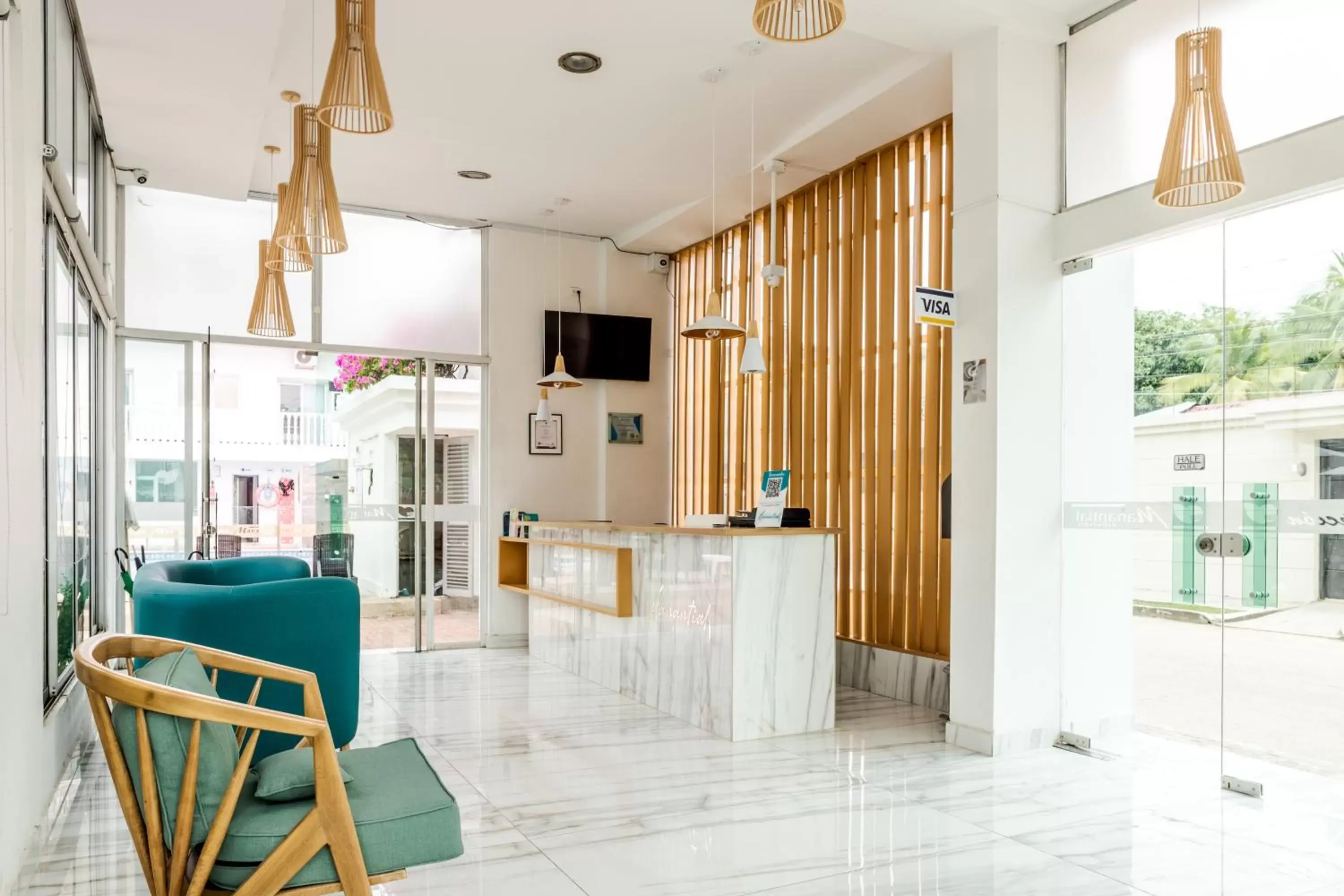 Lobby or reception, Seating Area in Hotel Manantial Melgar