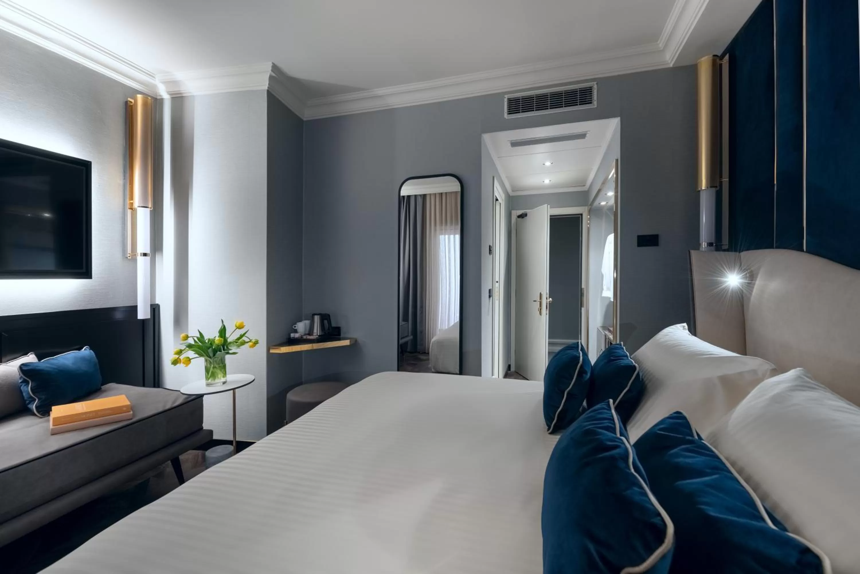 Bedroom, Bed in Hotel Milano & SPA***S