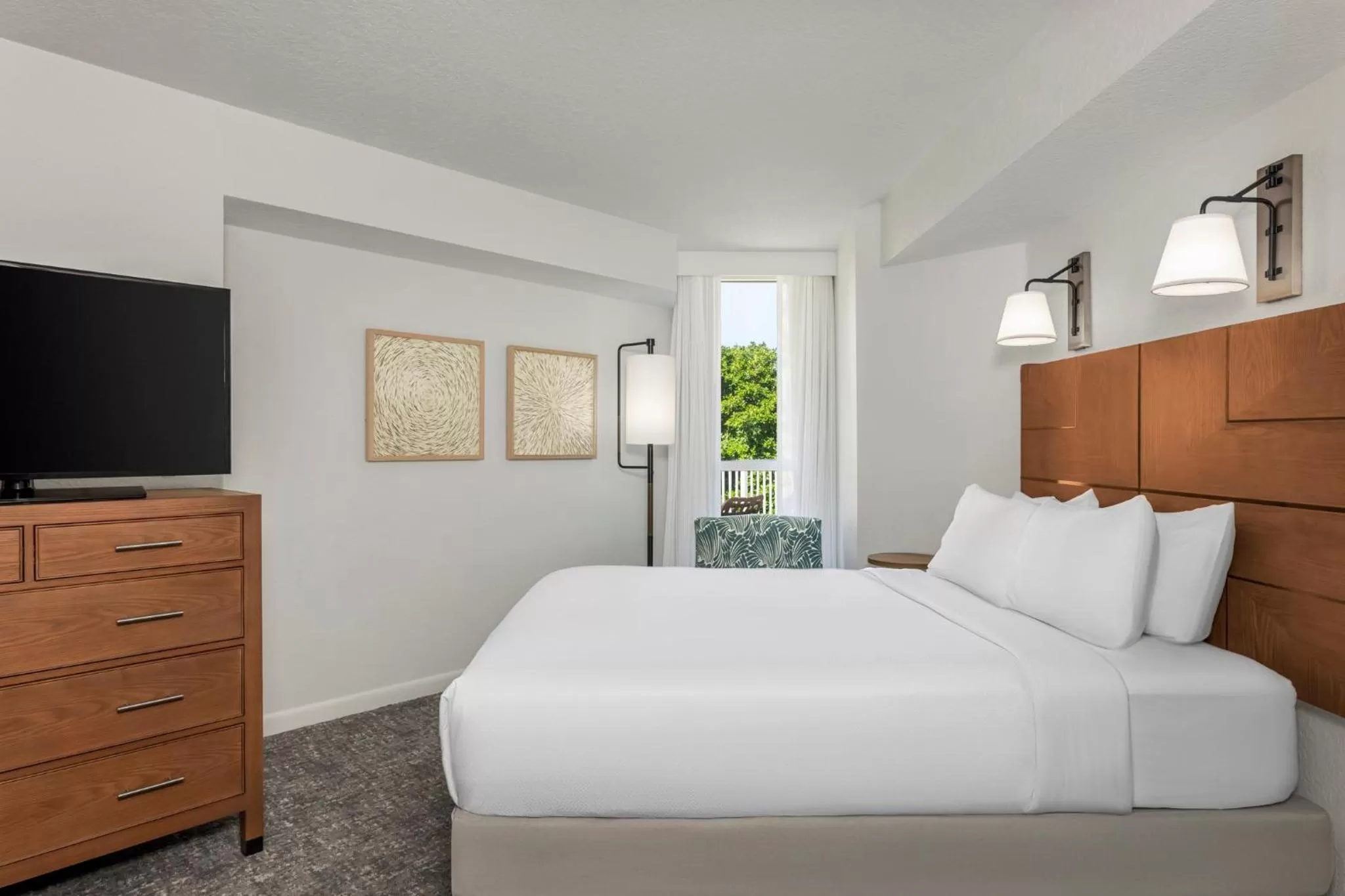 Food and drinks, Bed in Club Wyndham Santa Barbara