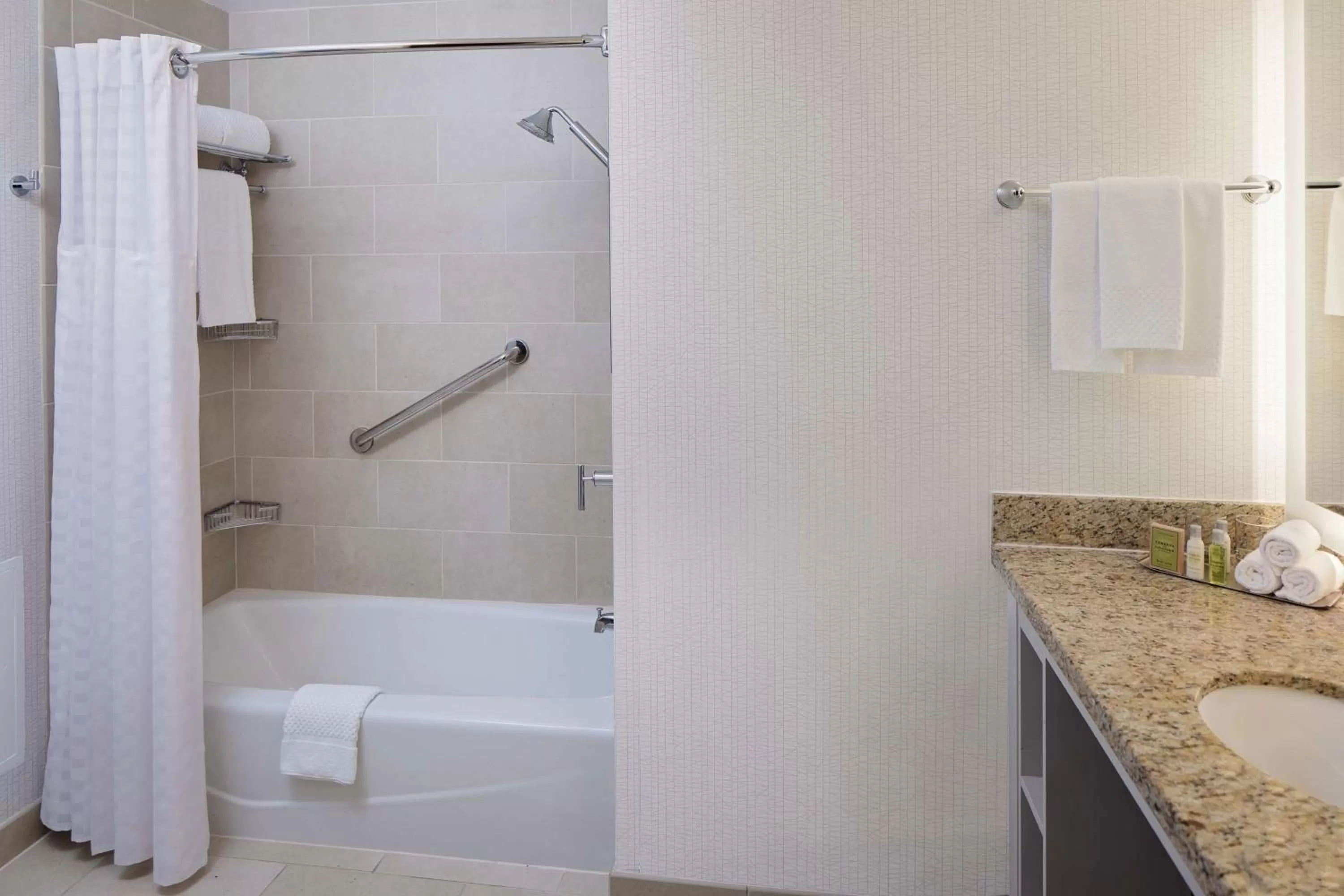 Bathroom in DoubleTree by Hilton Chicago Magnificent Mile