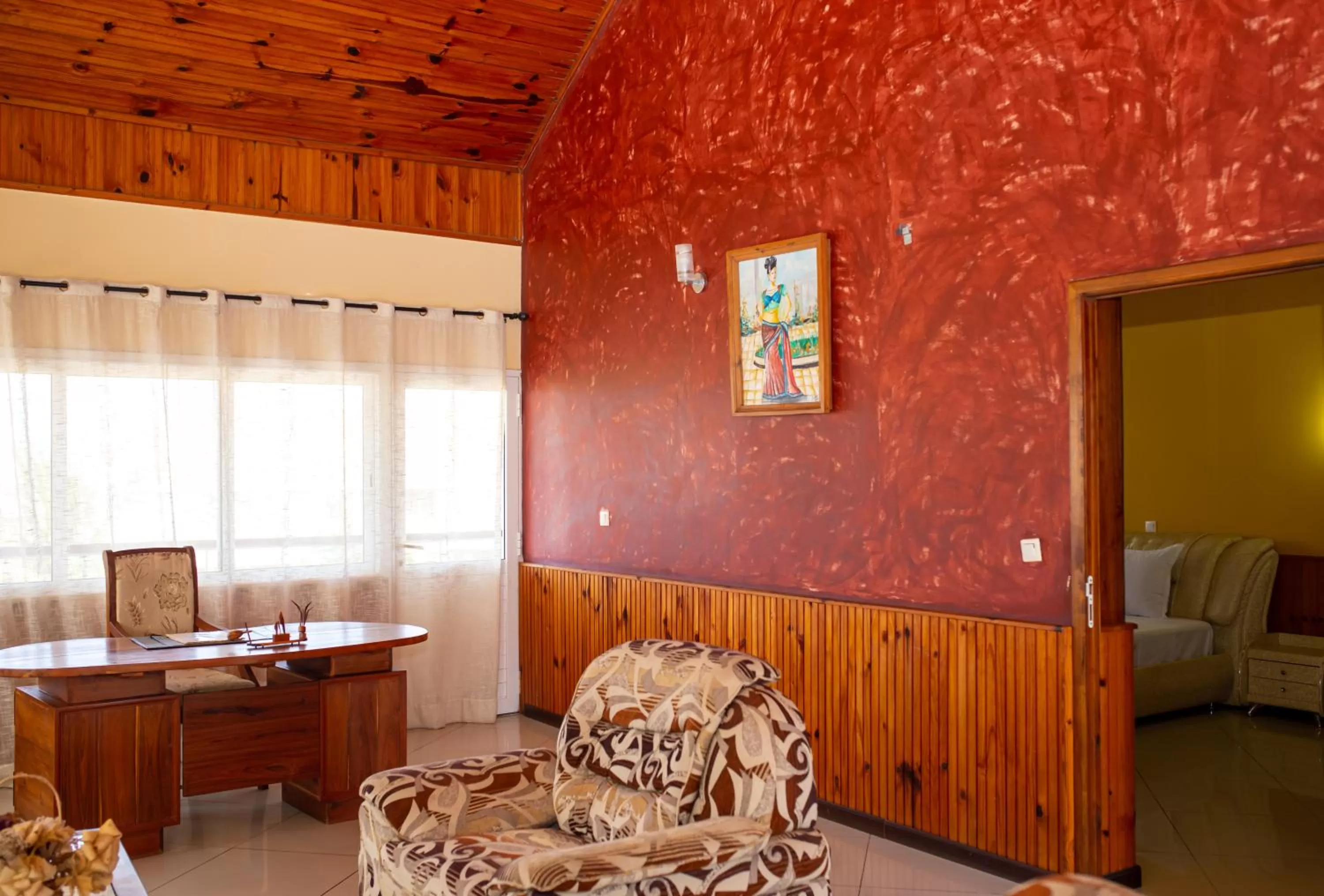 Living room in Amazone Hotel Tulear