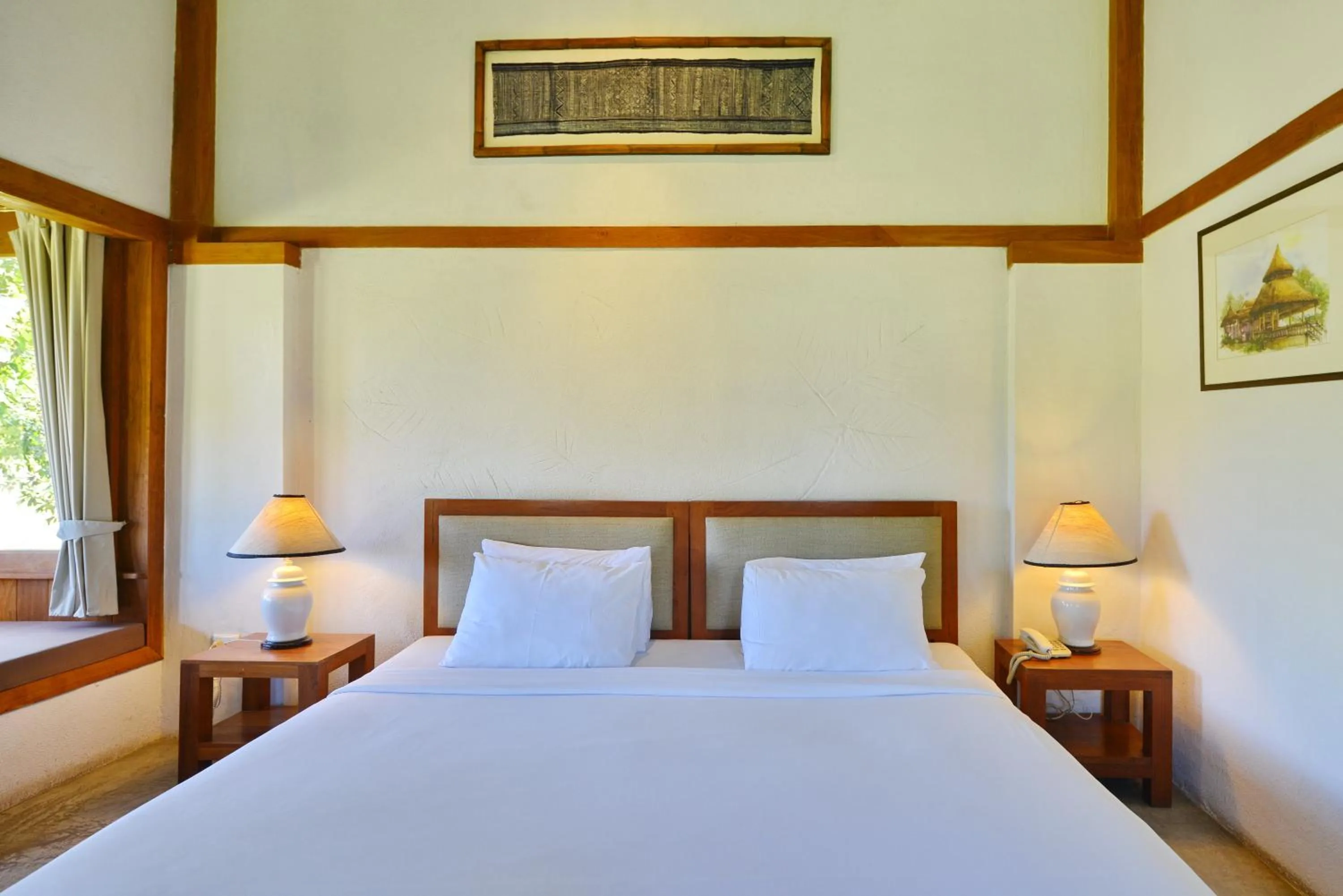 Bed in Belle Villa Resort, Pai