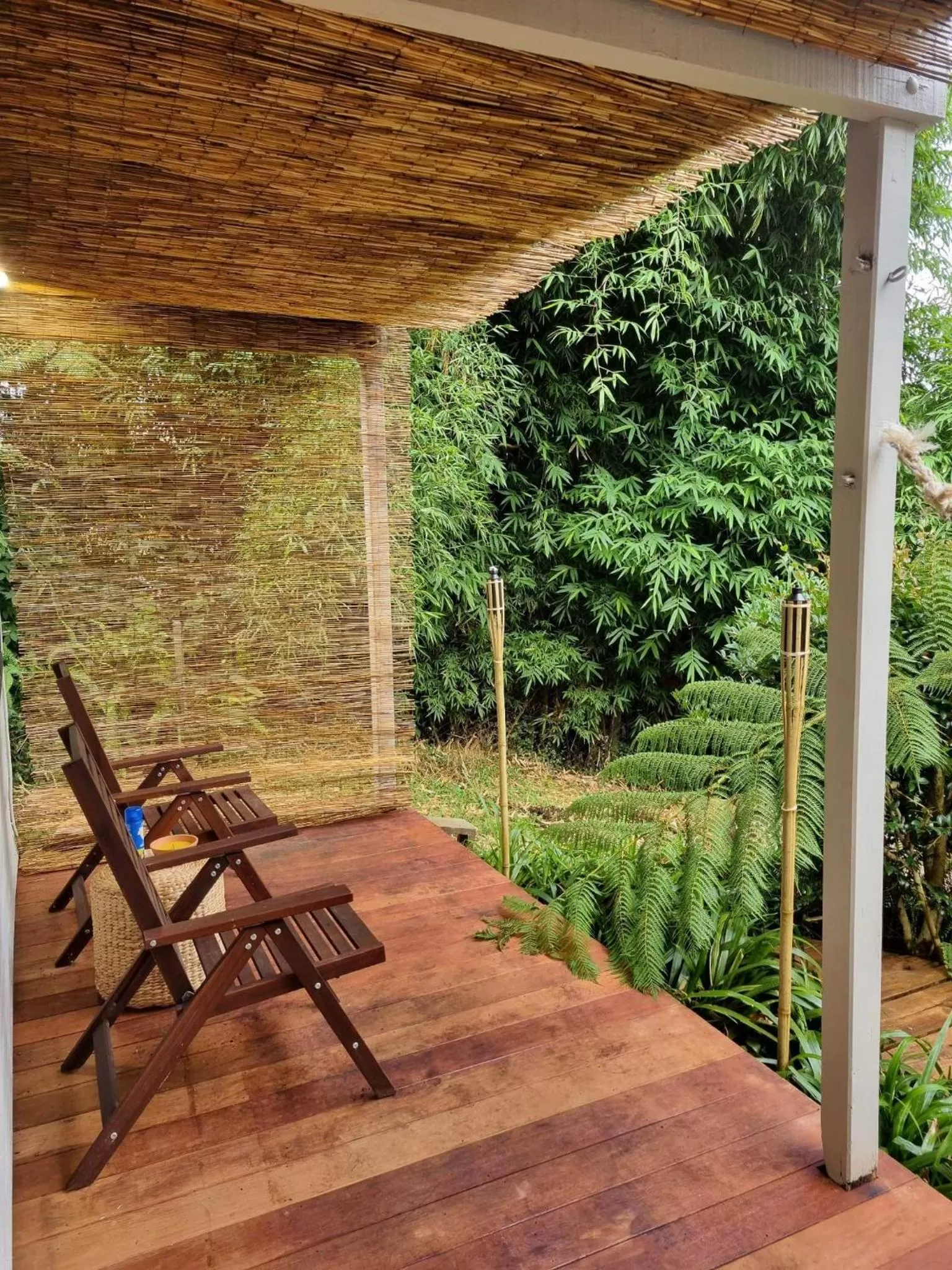 Garden in Rahasia Rainforest Retreat