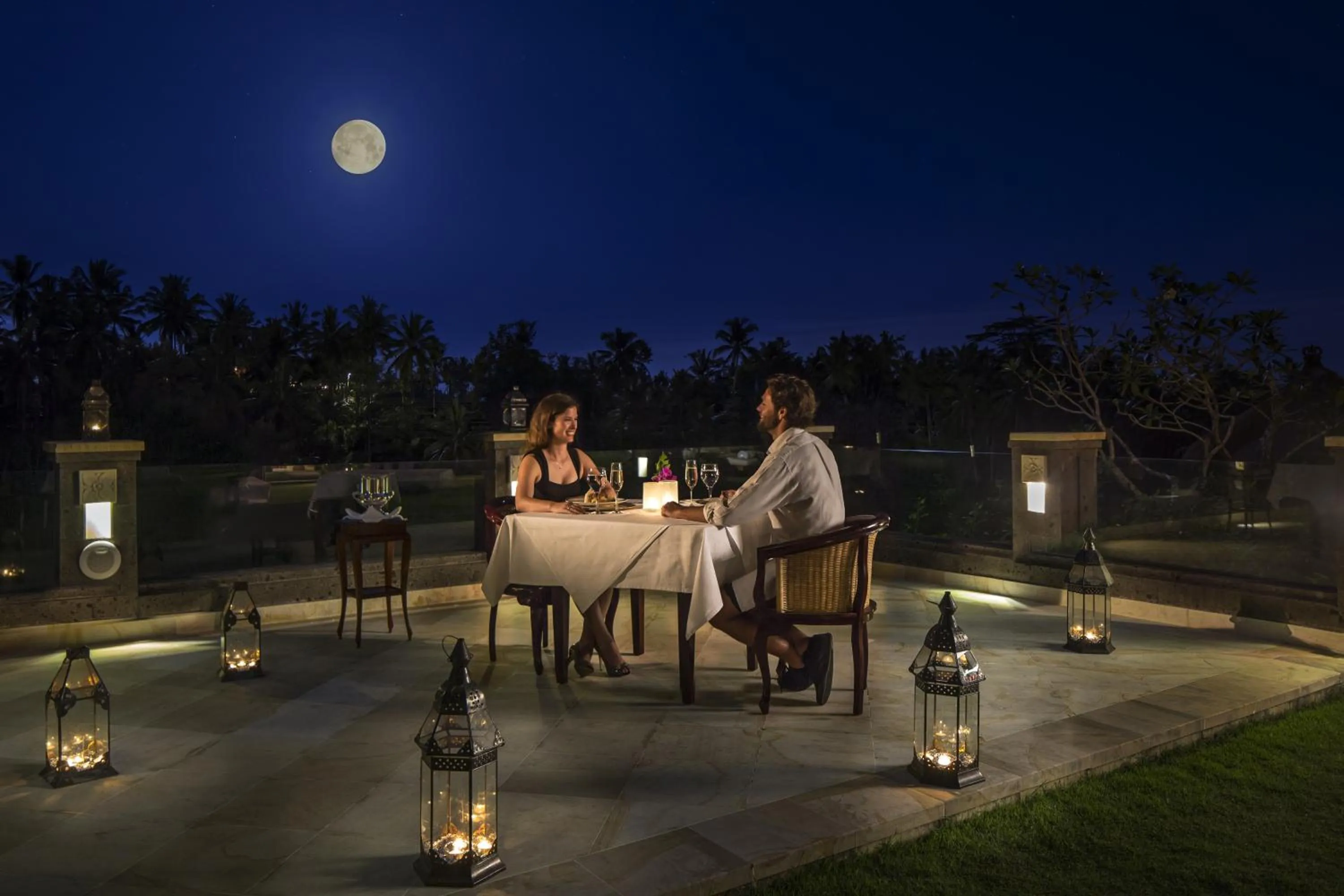 Patio in Viceroy Bali